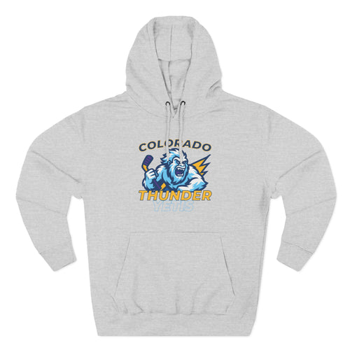 Colorado Thunder Yetis Funny Hockey Hoodie for men