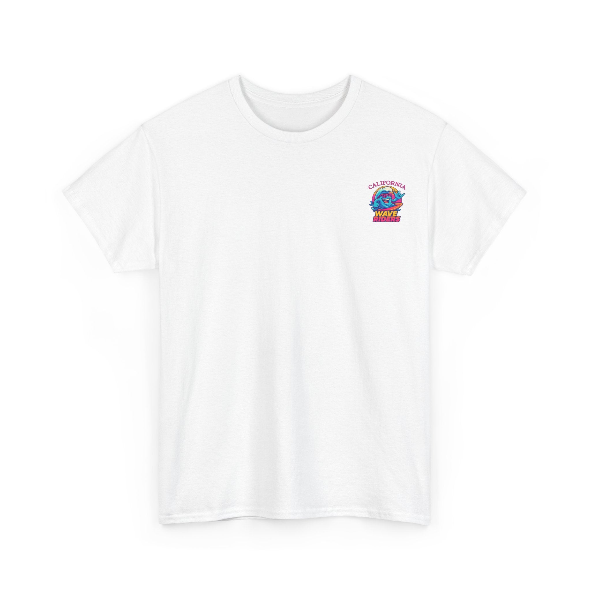 California Wave Riders Funny Baseball t shirt for men