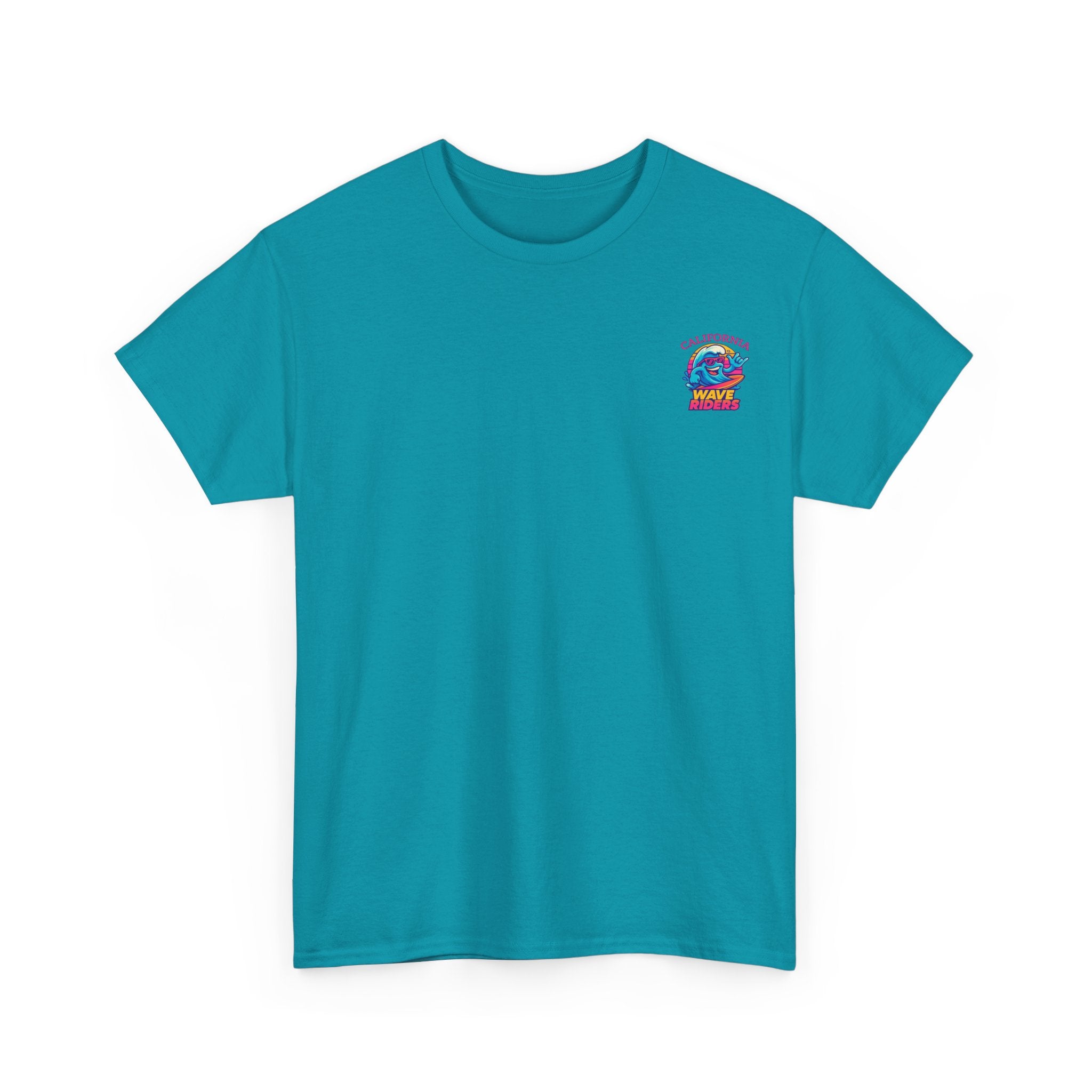 California Wave Riders Funny Baseball t shirt for men