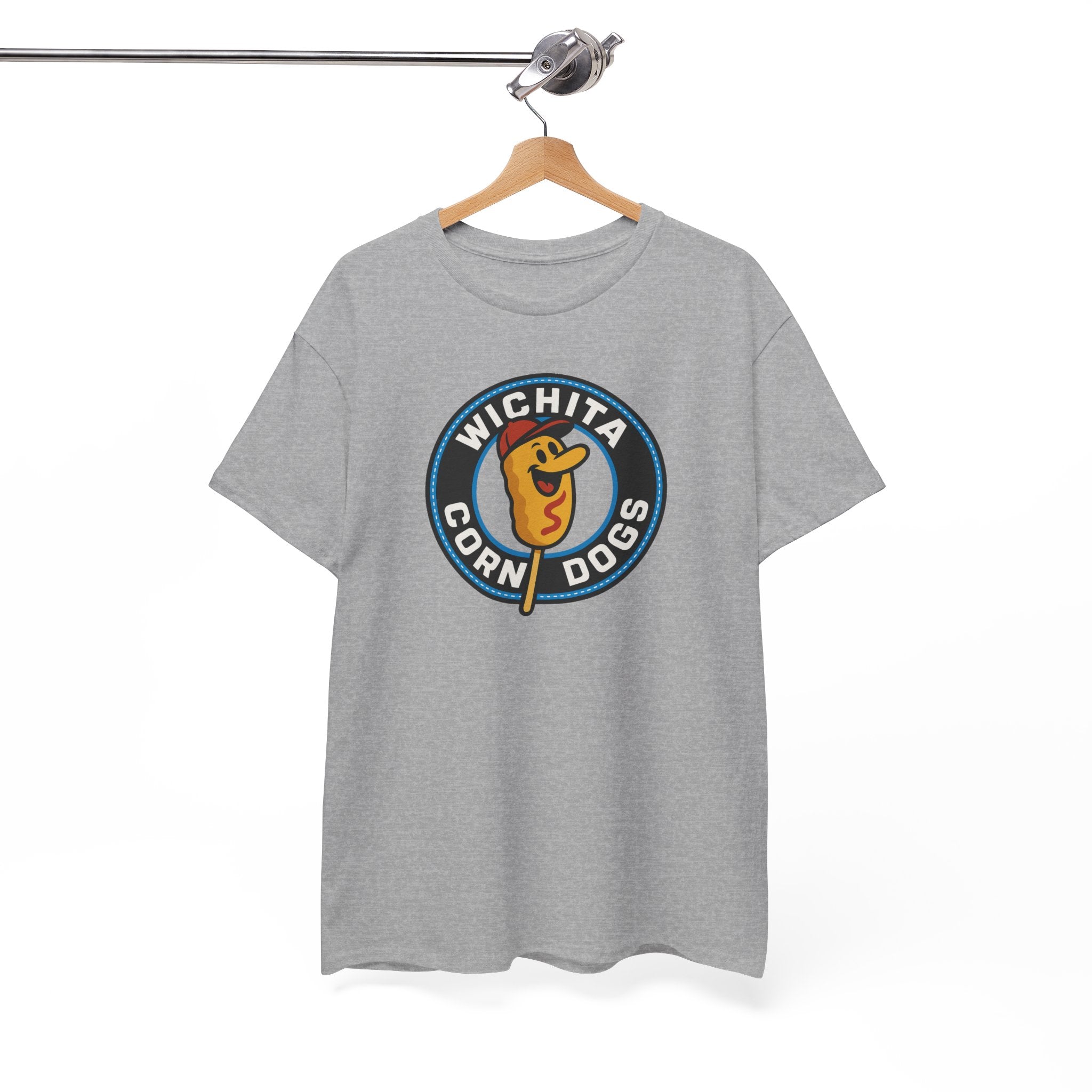 Wichita Corn dogs Logo Center Chest