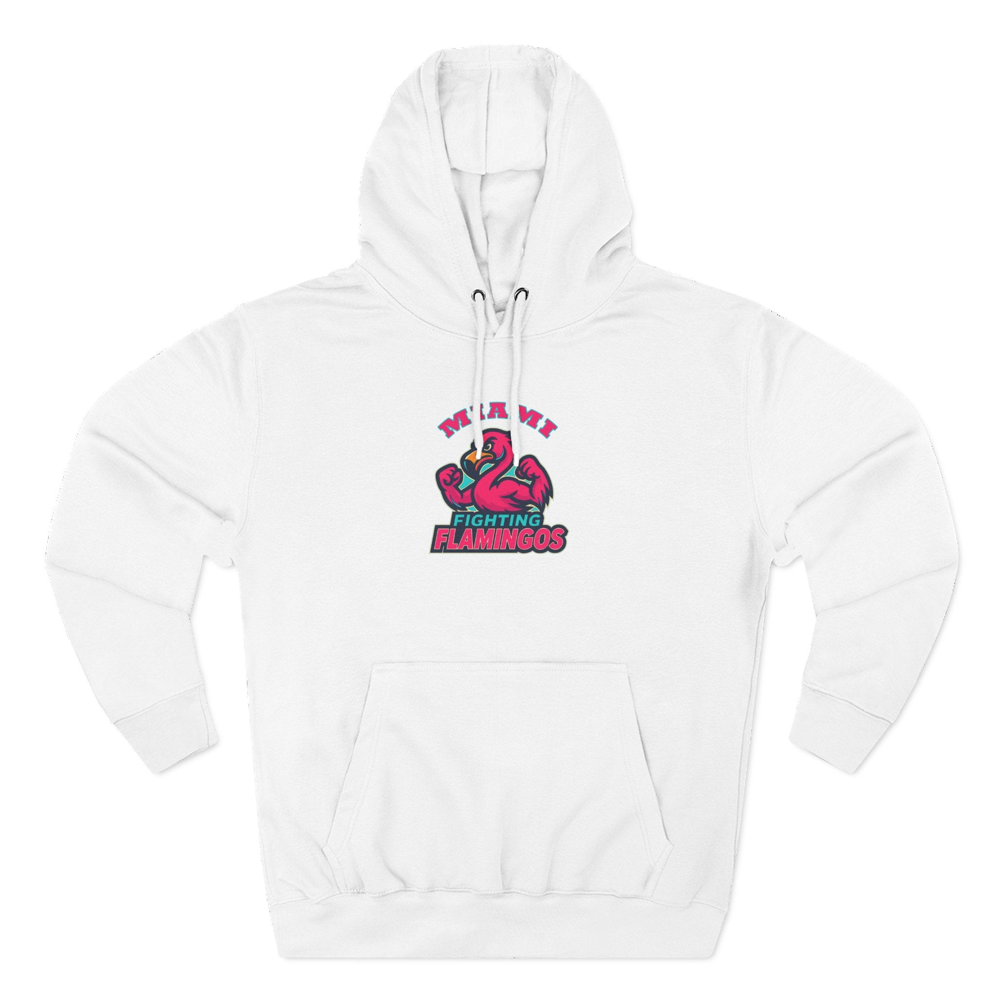 Miami Fighting Flamingos Funny Basketball Hoodie for men