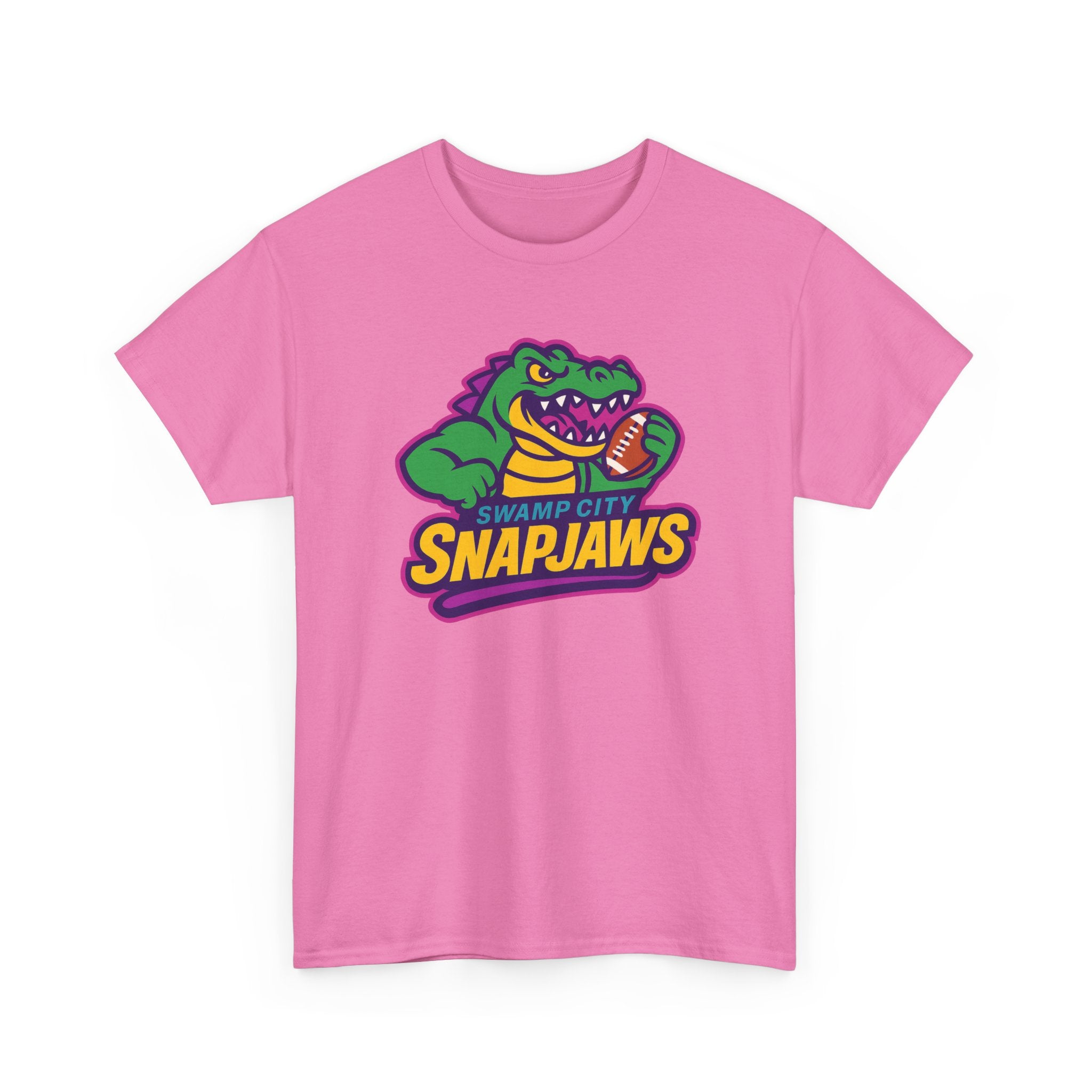 Swamp City Snapjaws Funny Football t shirt for men