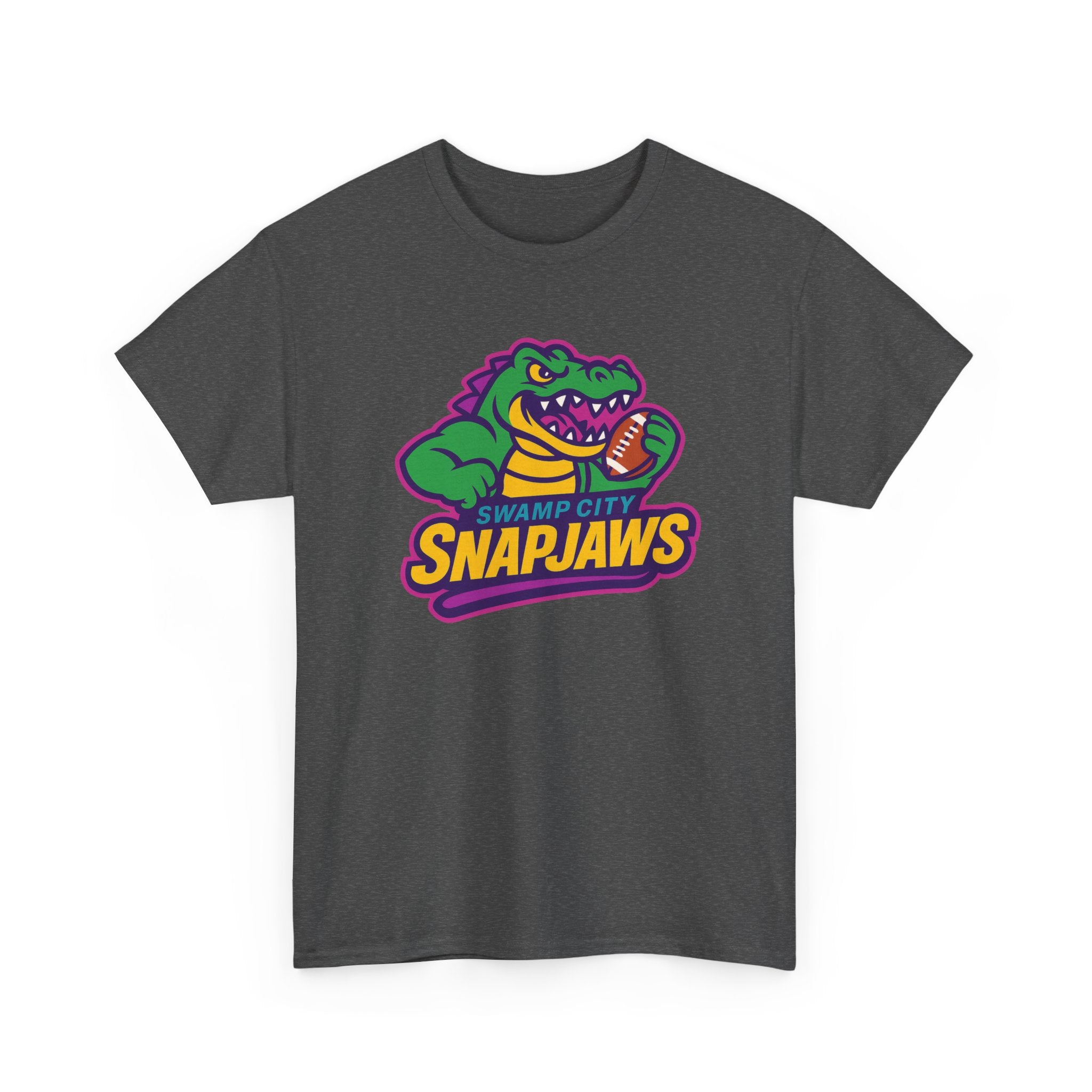 Swamp City Snapjaws Funny Football t shirt for men