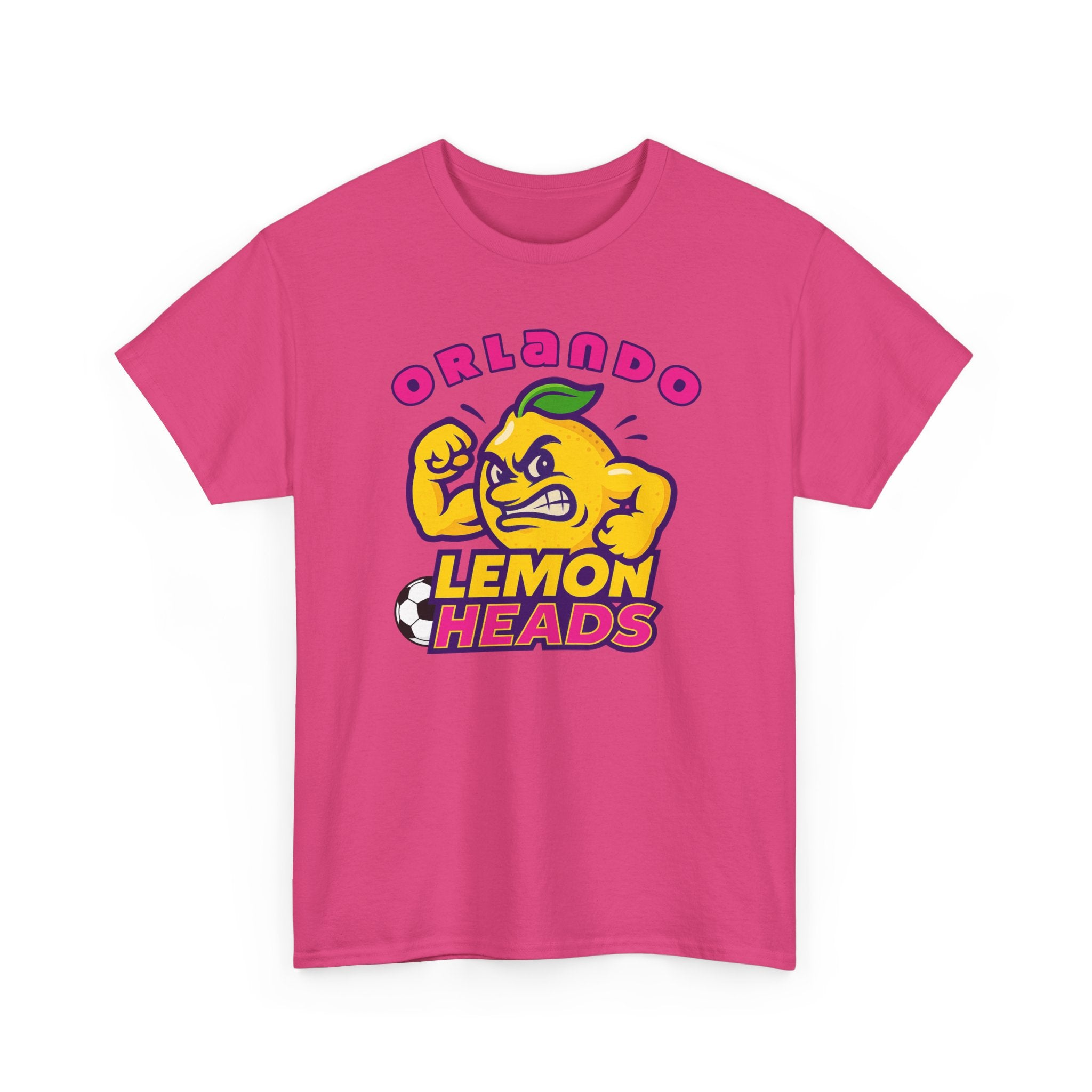 Orlando Lemon Heads Funny Soccer t shirt for men