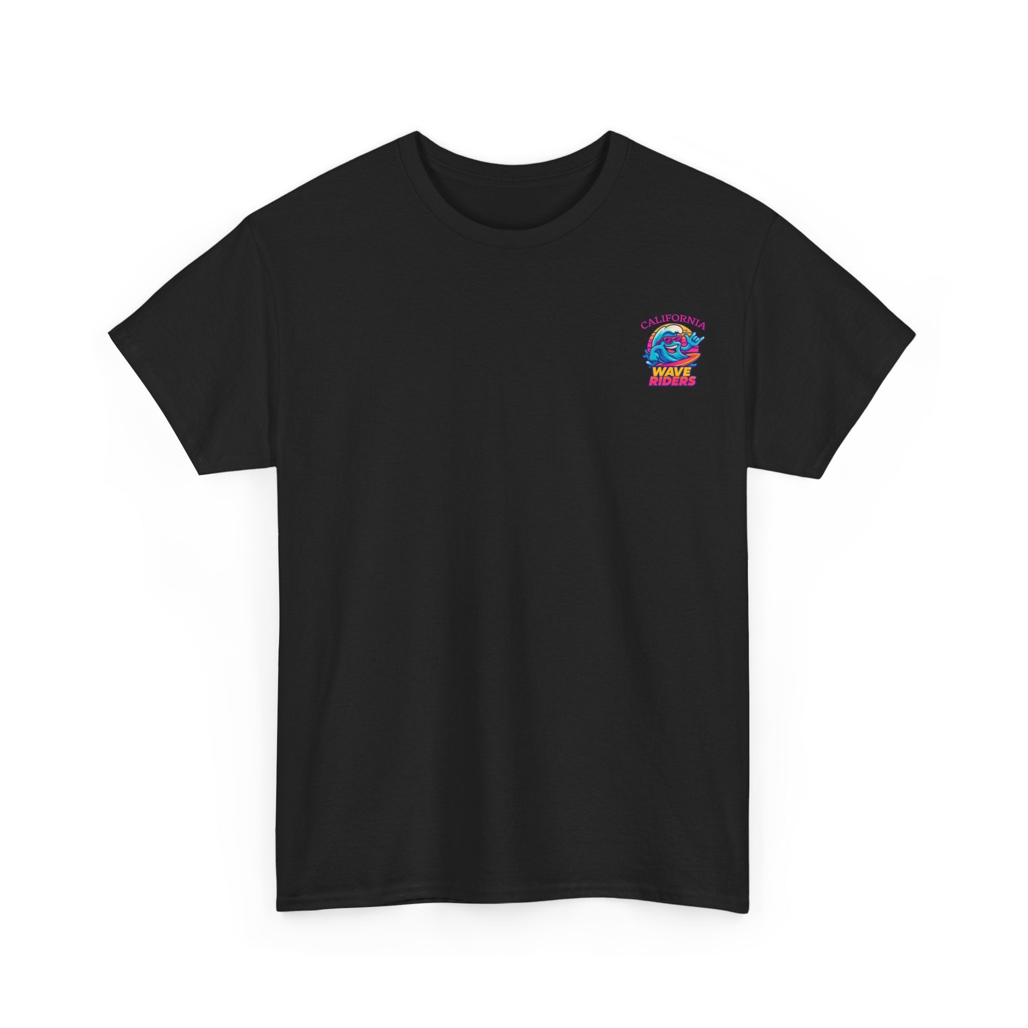 California Wave Riders Funny Baseball t shirt for men