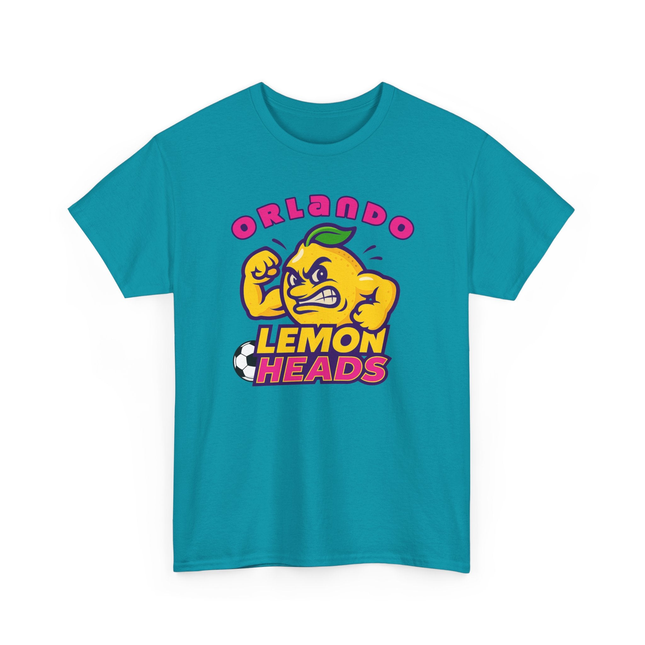 Orlando Lemon Heads Funny Soccer t shirt for men