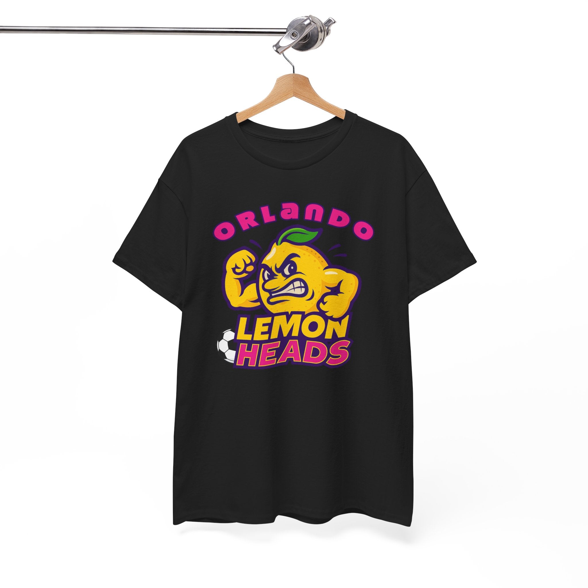 Orlando Lemon Heads Funny Soccer t shirt for men