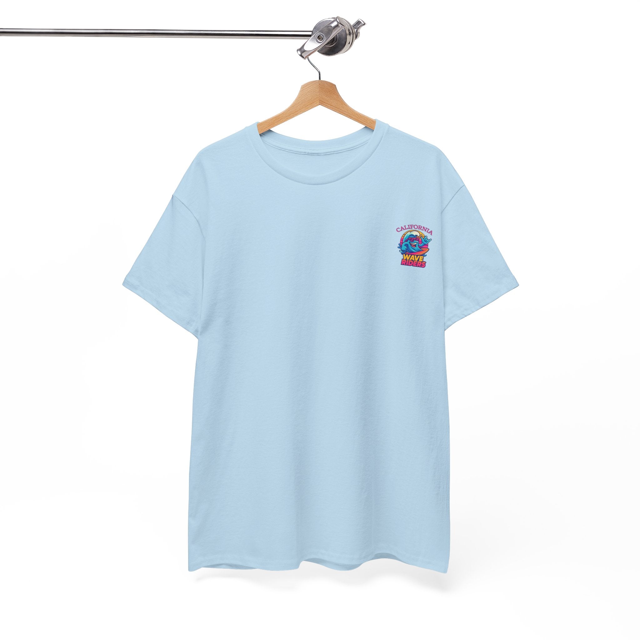 California Wave Riders Funny Baseball t shirt for men