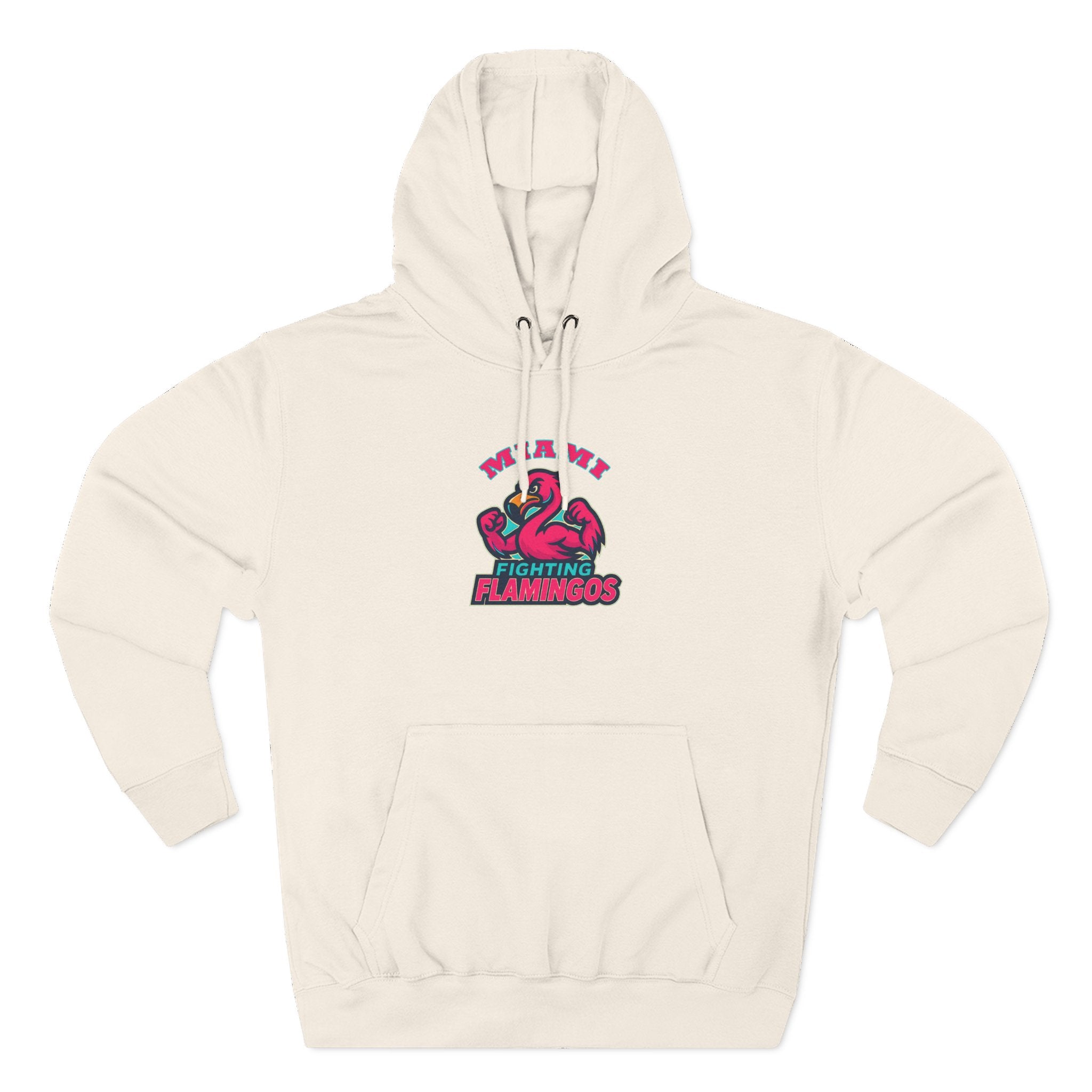 Miami Fighting Flamingos Funny Basketball Hoodie for men