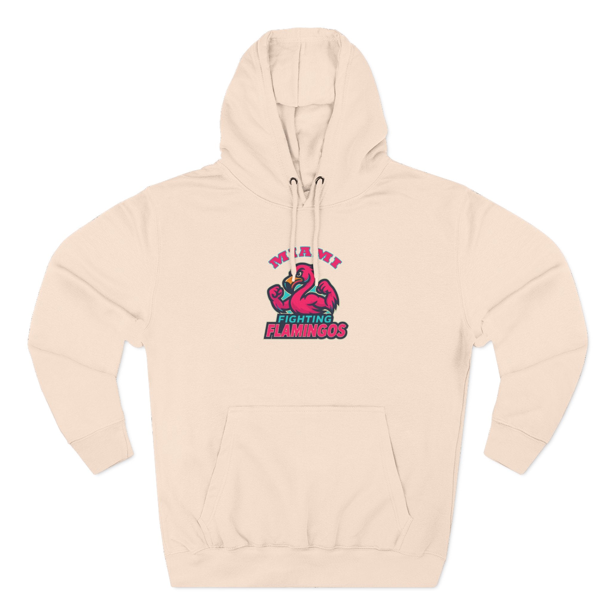 Miami Fighting Flamingos Funny Basketball Hoodie for men