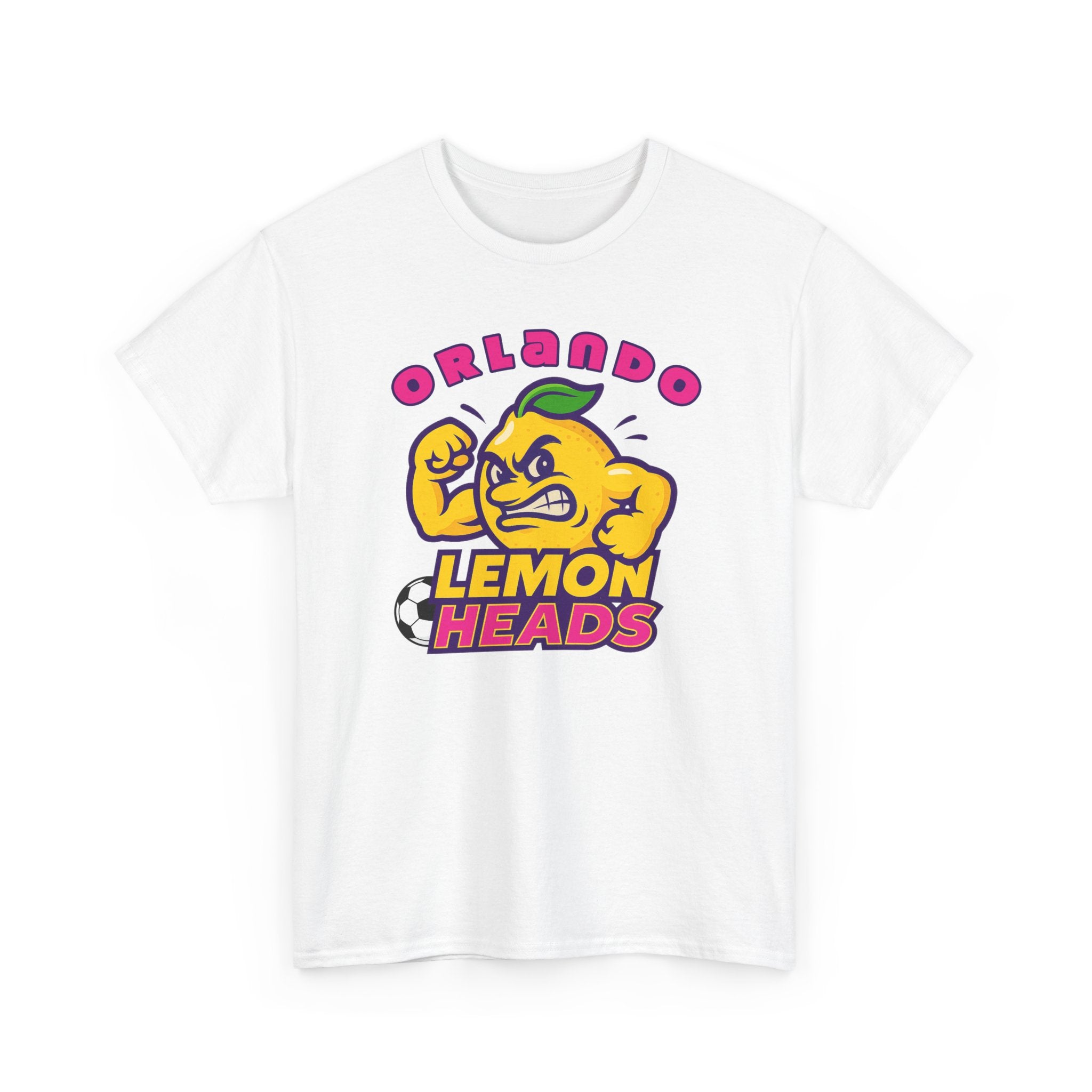 Orlando Lemon Heads Funny Soccer t shirt for men
