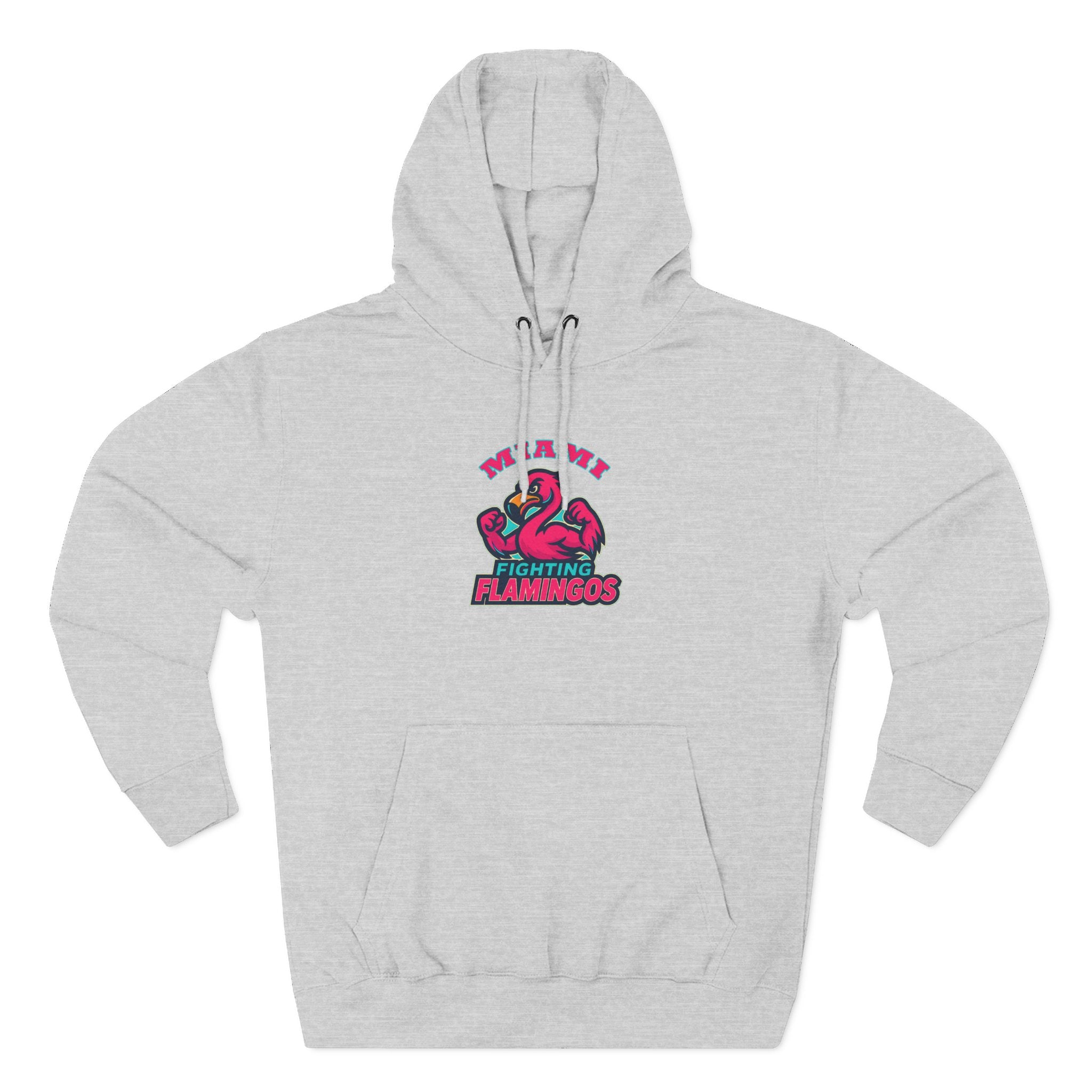 Miami Fighting Flamingos Funny Basketball Hoodie for men