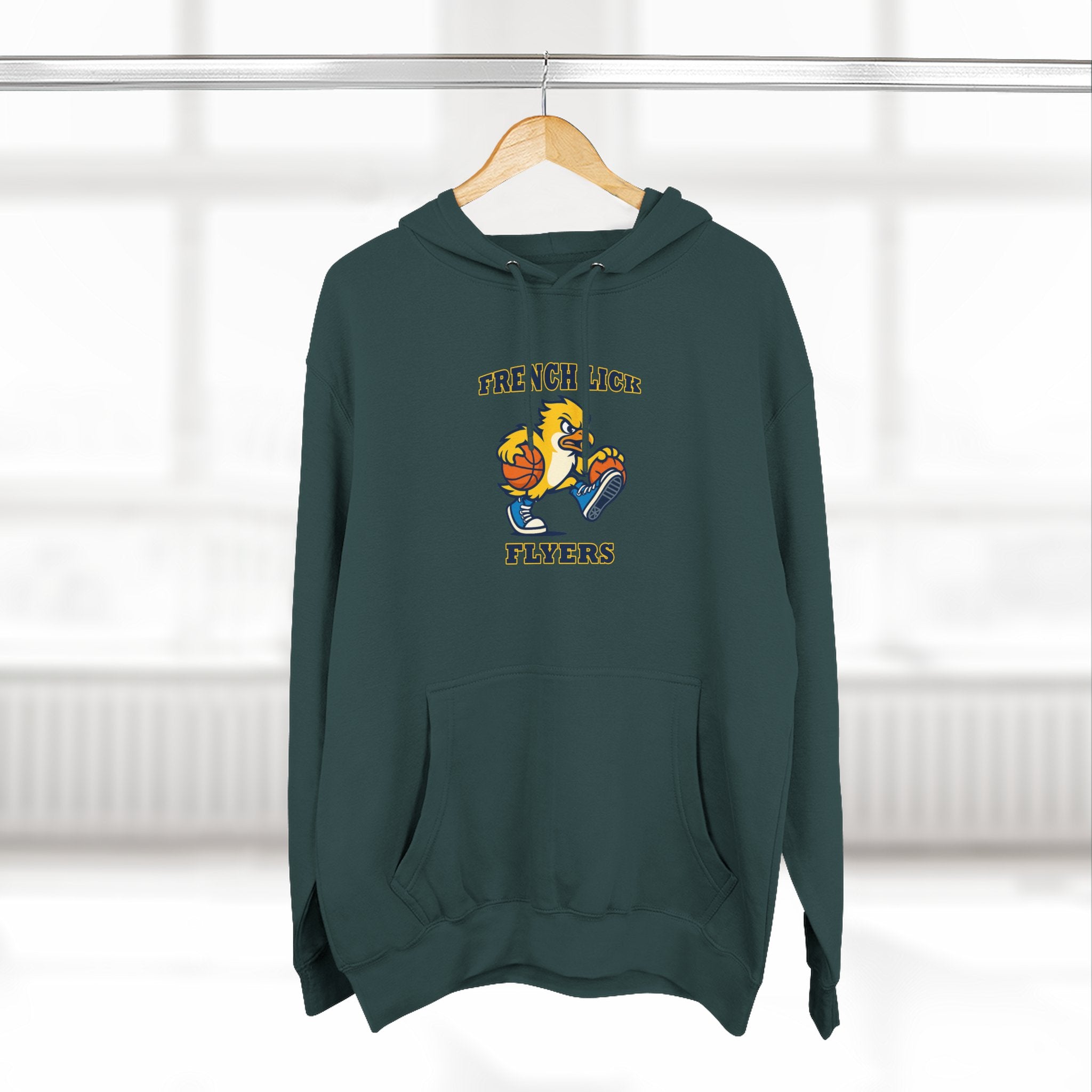 French Lick Flyers Funny Basketball hoodie for men