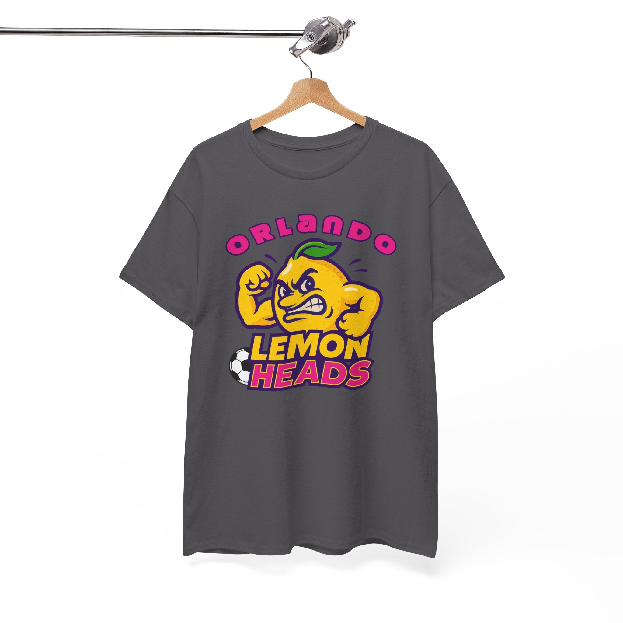 Orlando Lemon Heads Funny Soccer t shirt for men