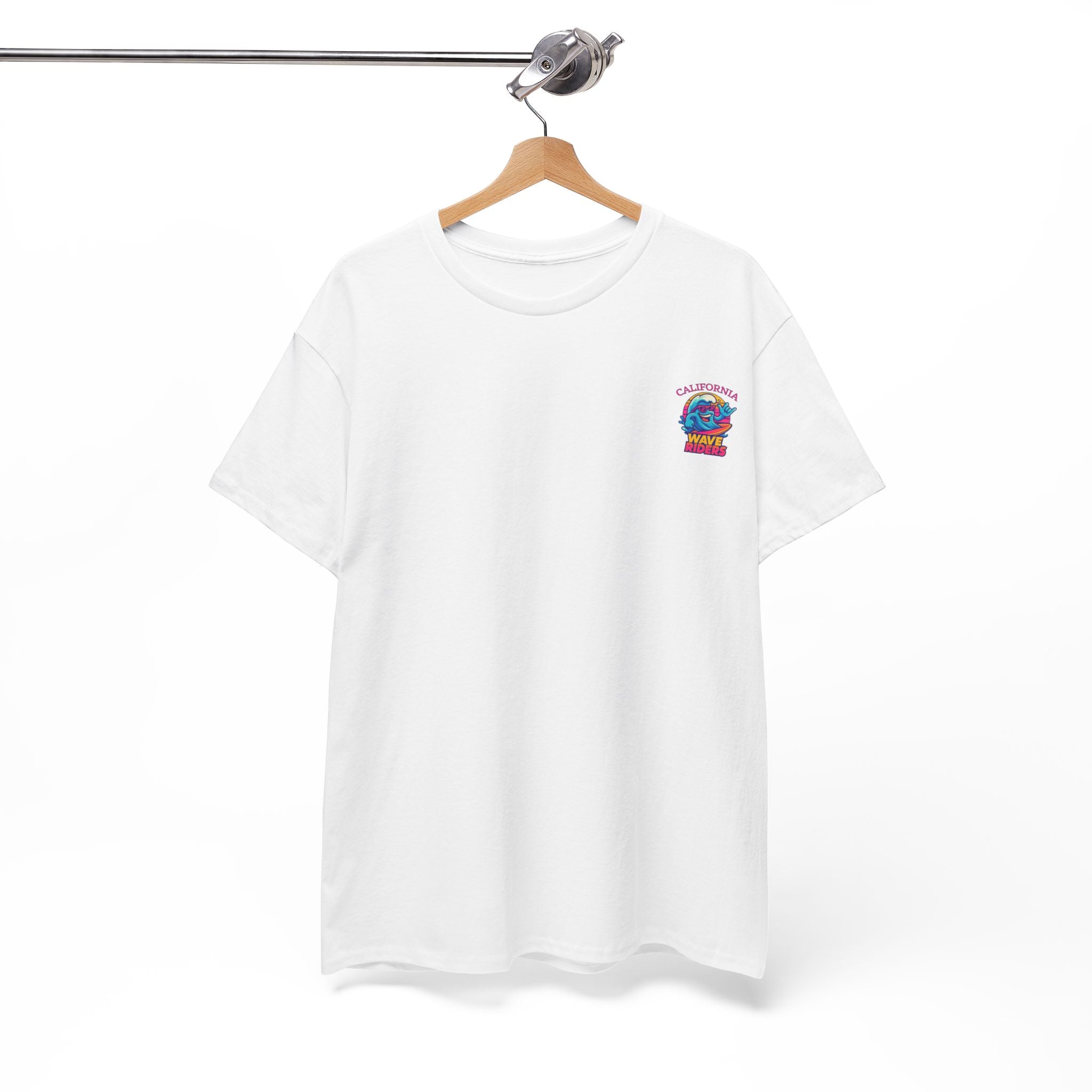 California Wave Riders Funny Baseball t shirt for men