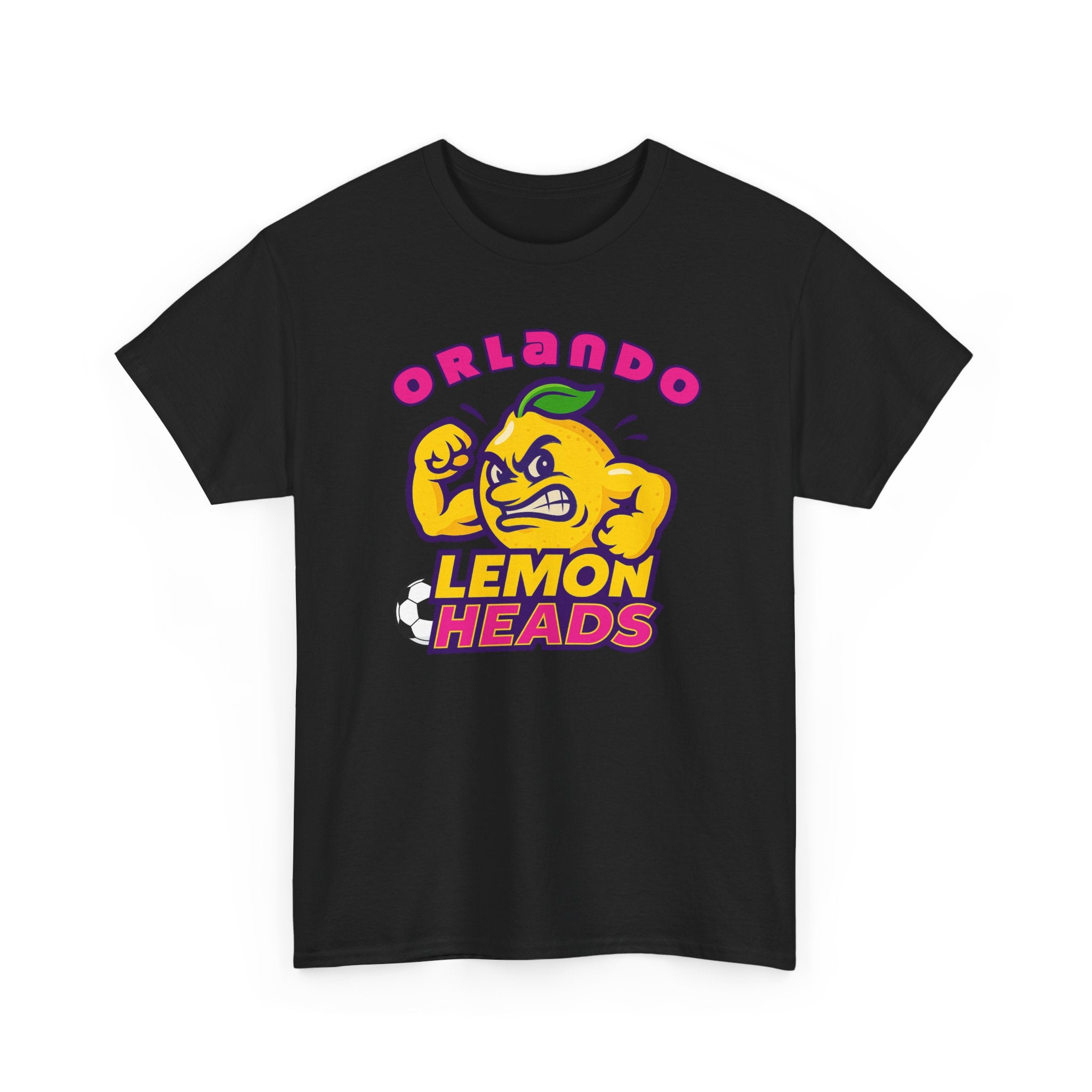 Orlando Lemon Heads Funny Soccer t shirt for men