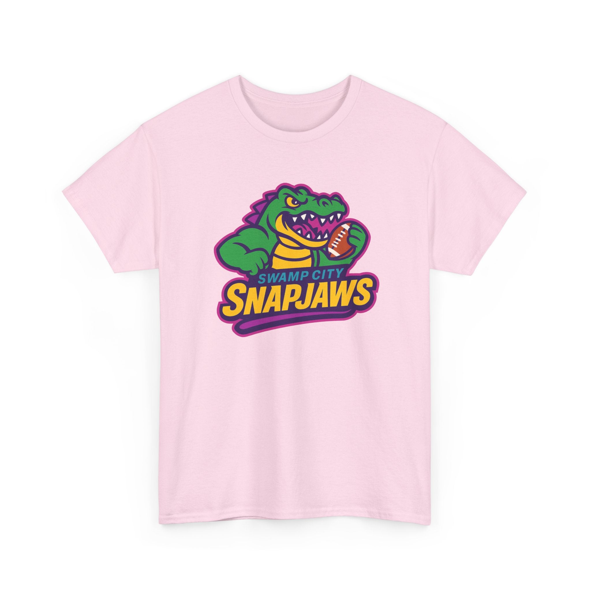 Swamp City Snapjaws Funny Football t shirt for men