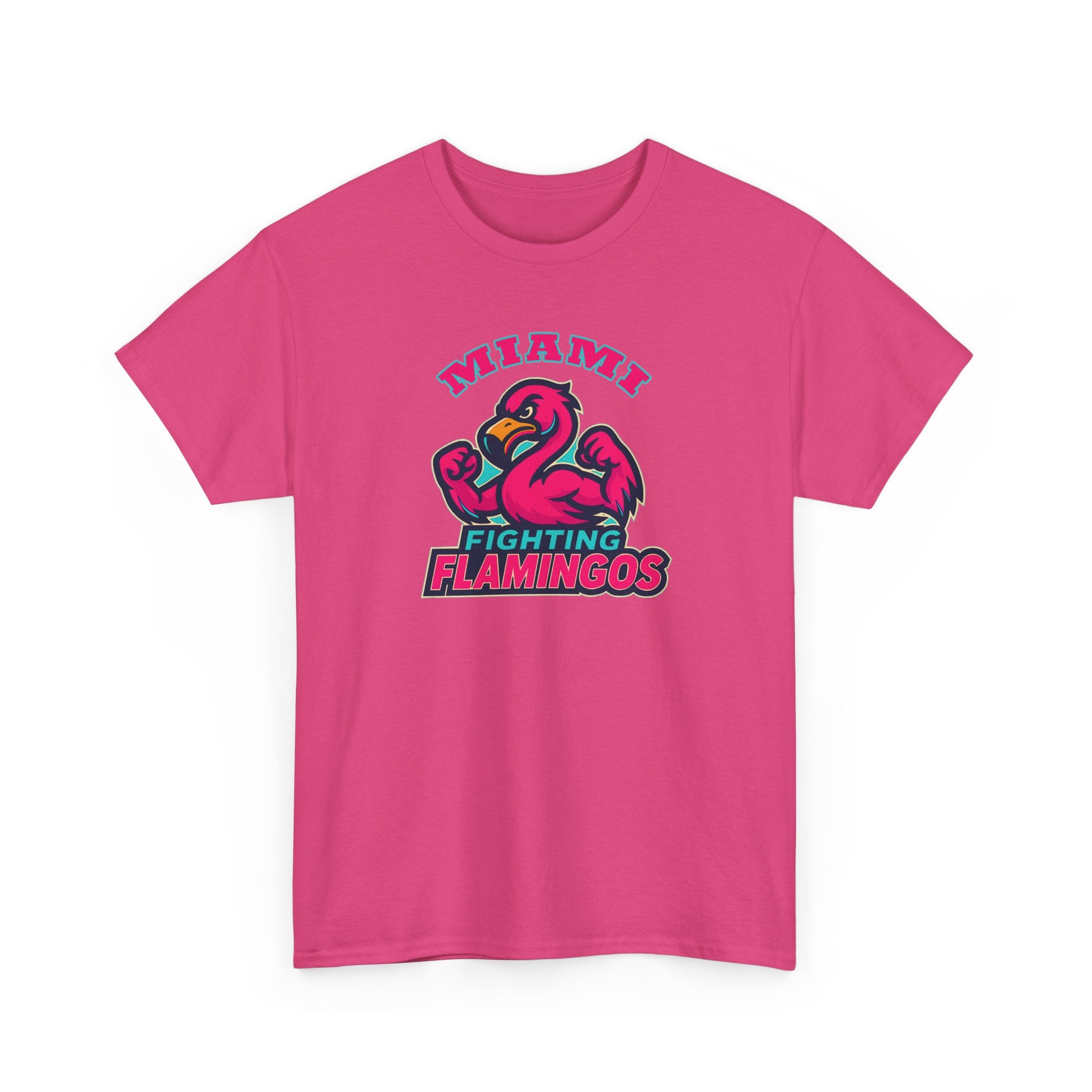 Miami Fighting Flamingos Funny Basketball t shirt for men
