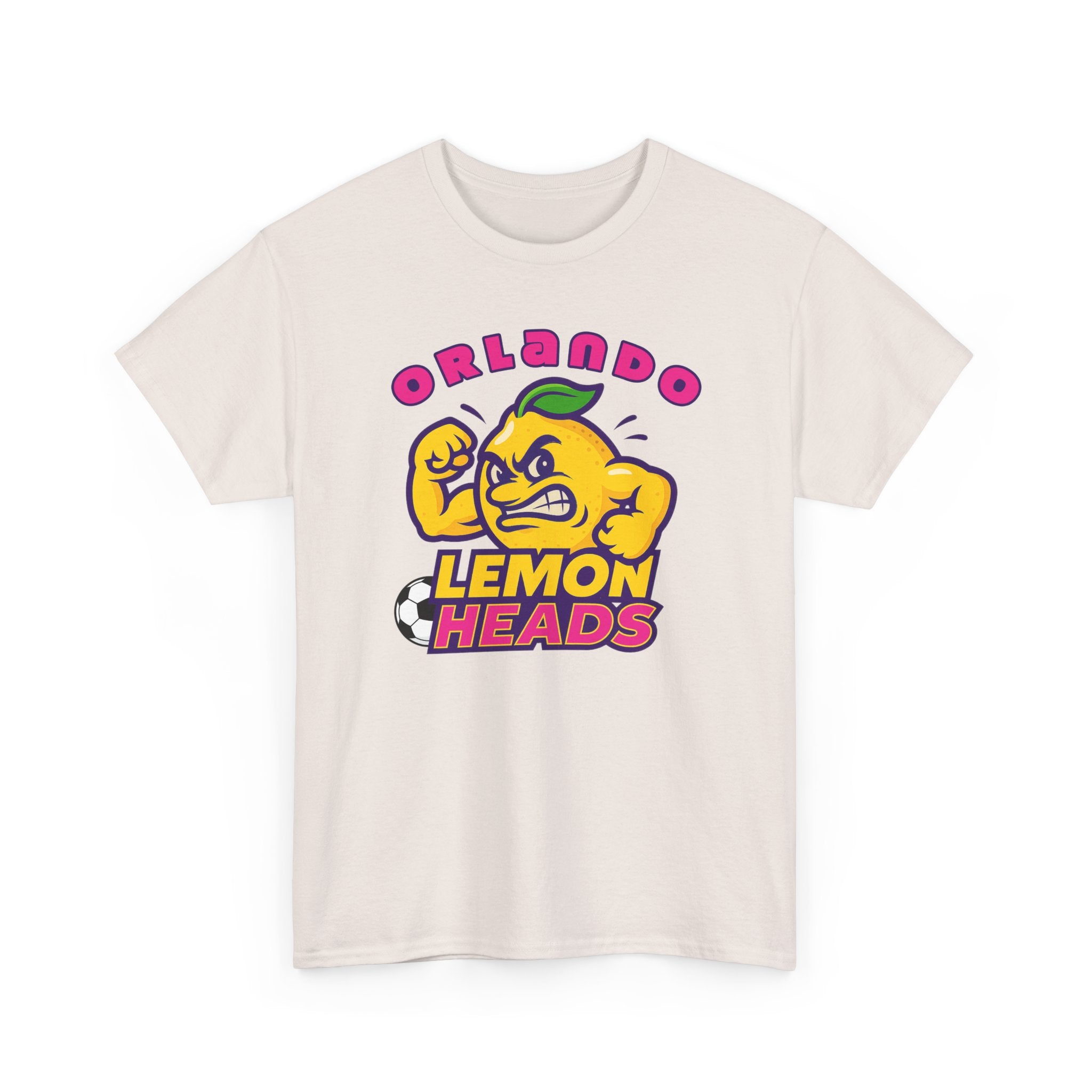 Orlando Lemon Heads Funny Soccer t shirt for men