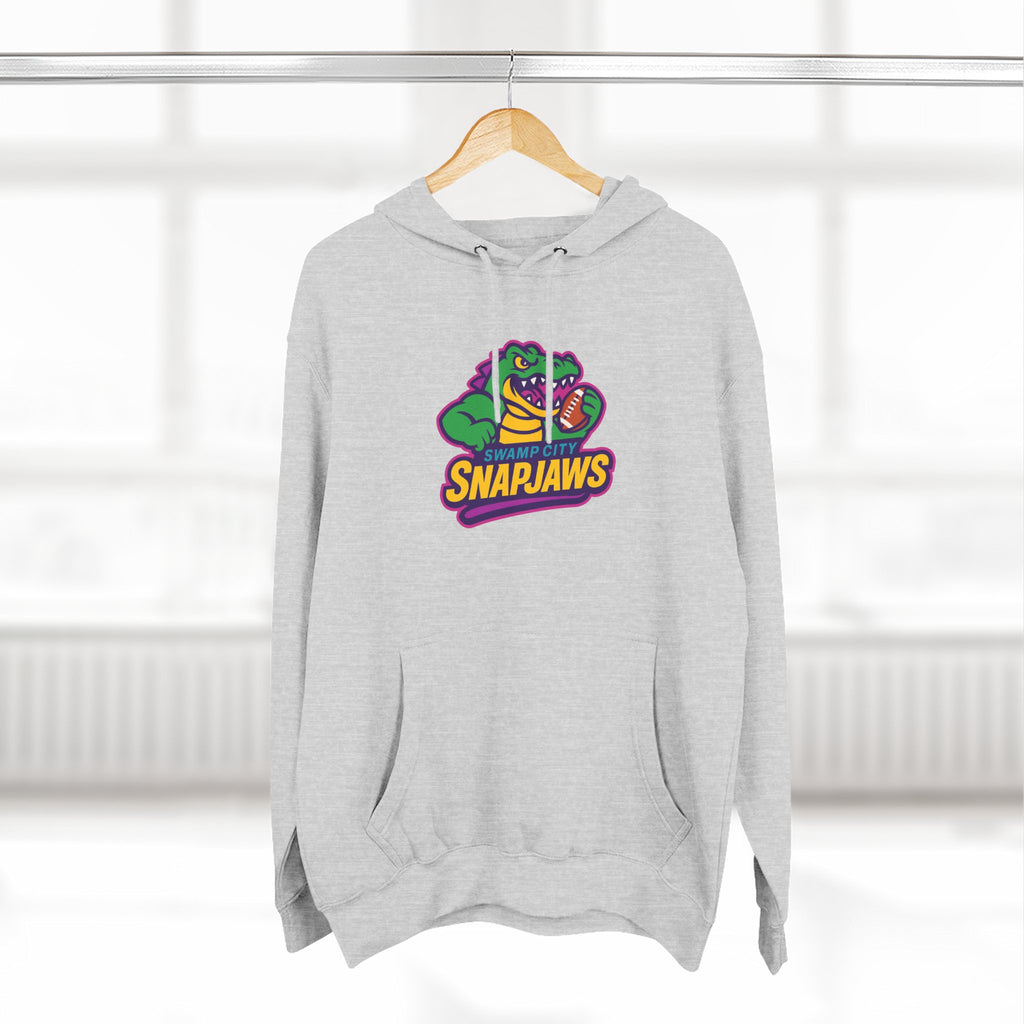 Swamp City Snapjaws Funny Football Hoodie for men