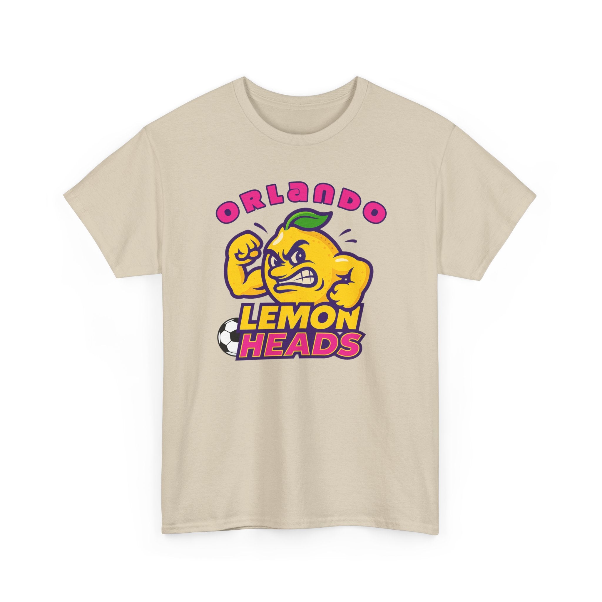Orlando Lemon Heads Funny Soccer t shirt for men