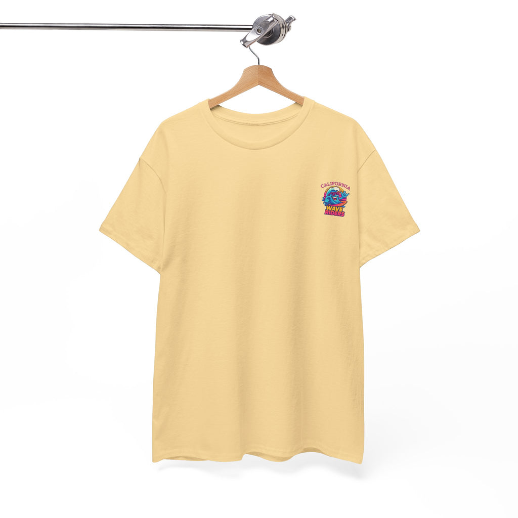 California Wave Riders Funny Baseball t shirt for men