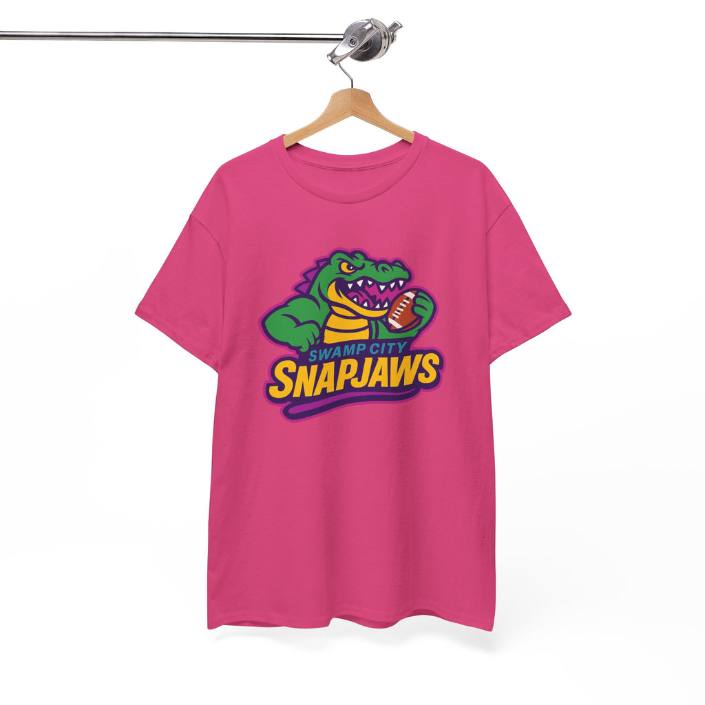 Swamp City Snapjaws Funny Football t shirt for men