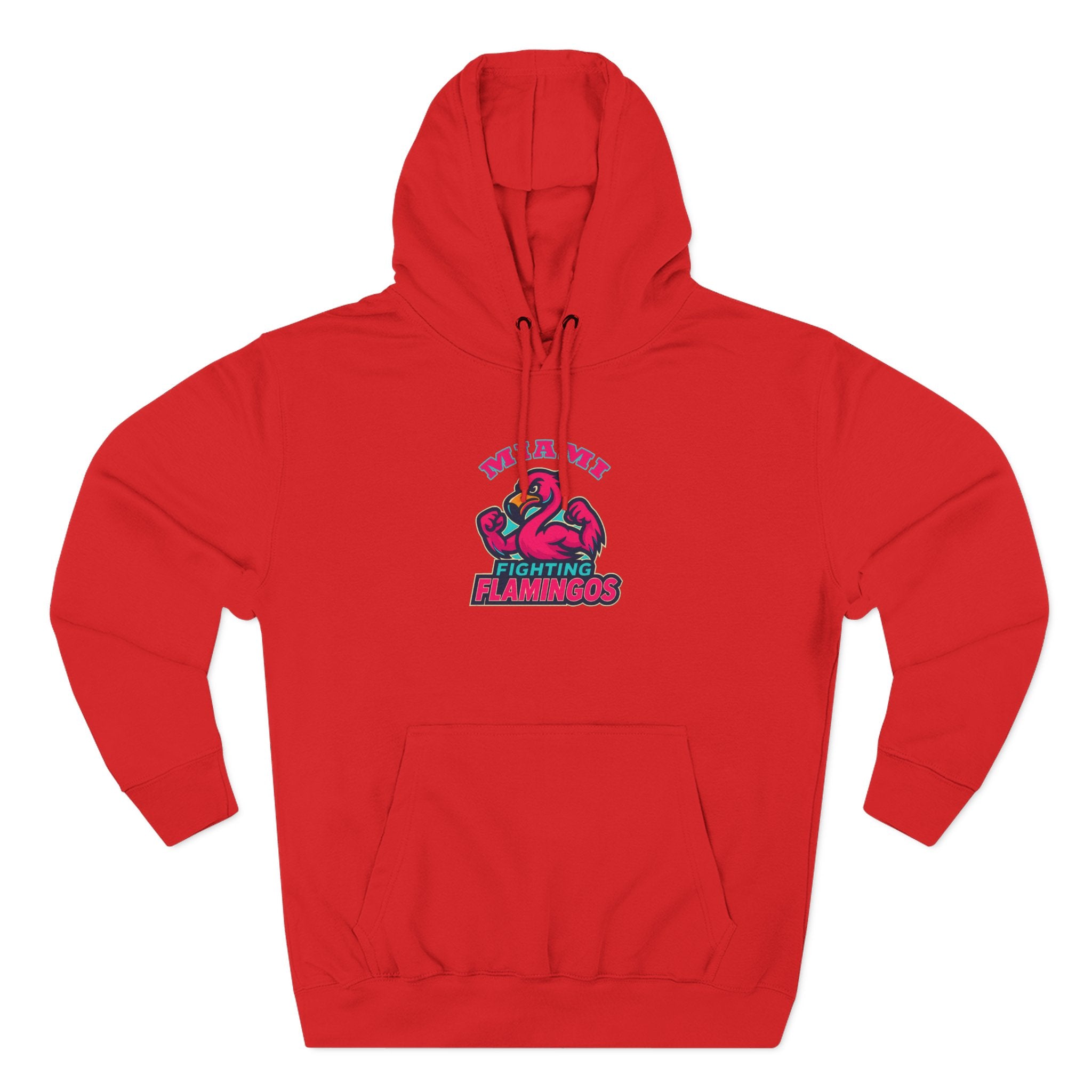Miami Fighting Flamingos Funny Basketball Hoodie for men