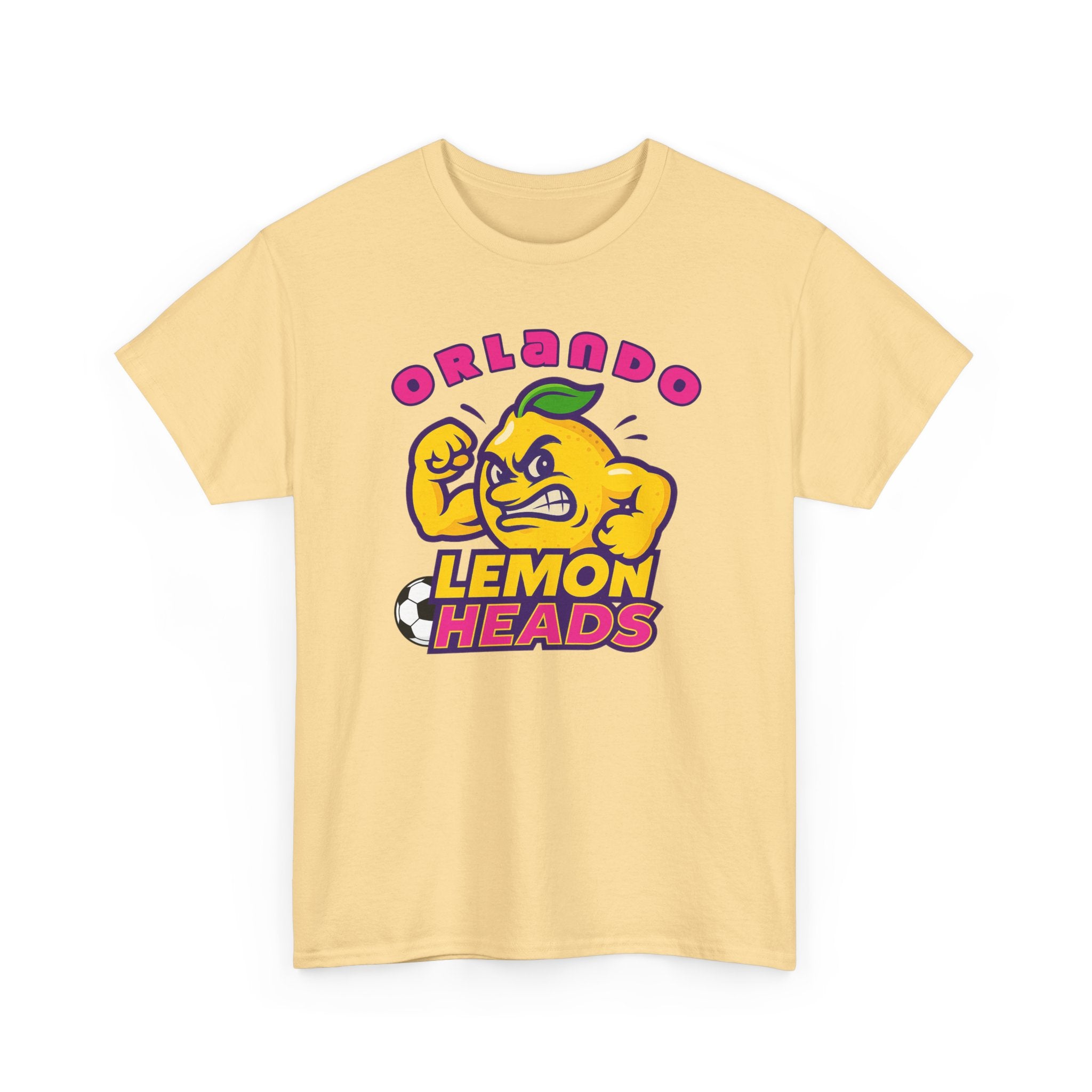 Orlando Lemon Heads Funny Soccer t shirt for men