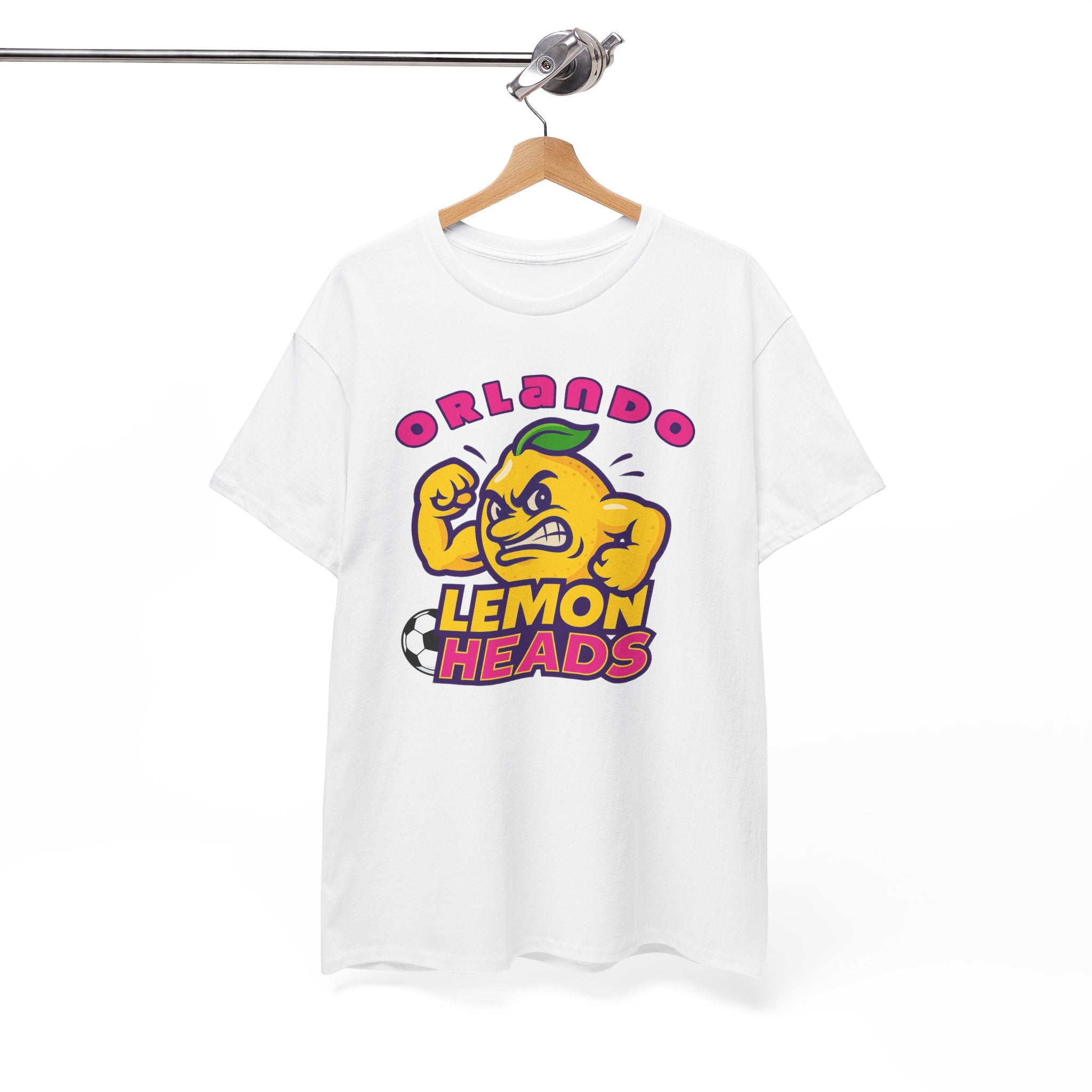 Orlando Lemon Heads Funny Soccer t shirt for men