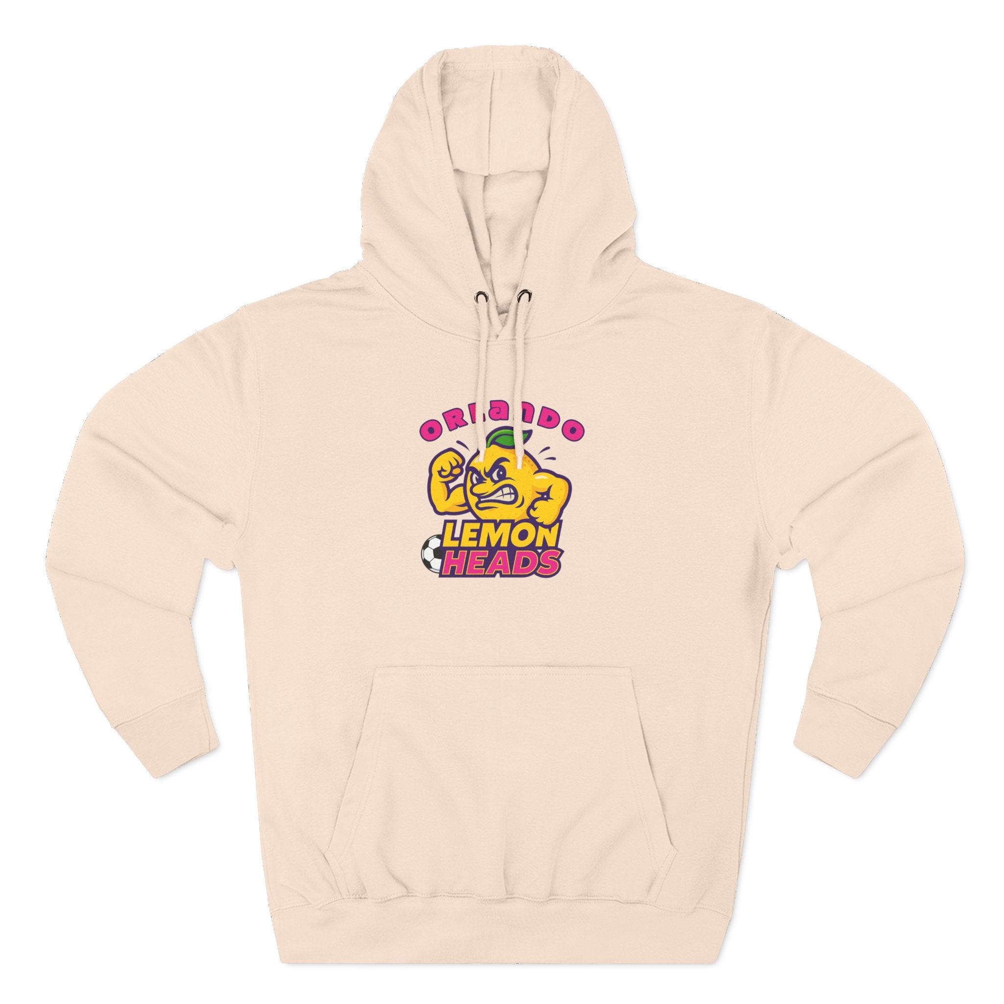 Orlando Lemon Heads Funny Soccer Hoodie for men