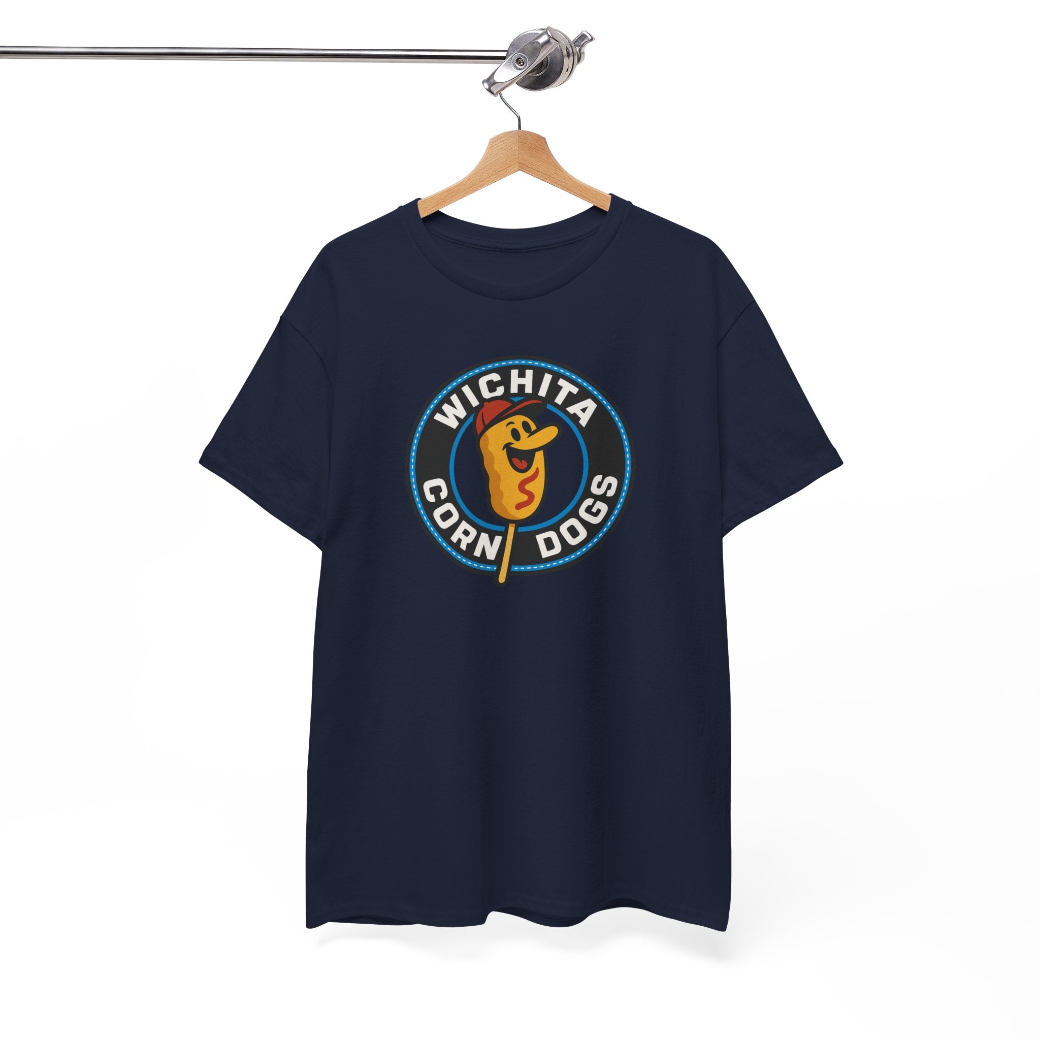Wichita Corn dogs Logo Center Chest