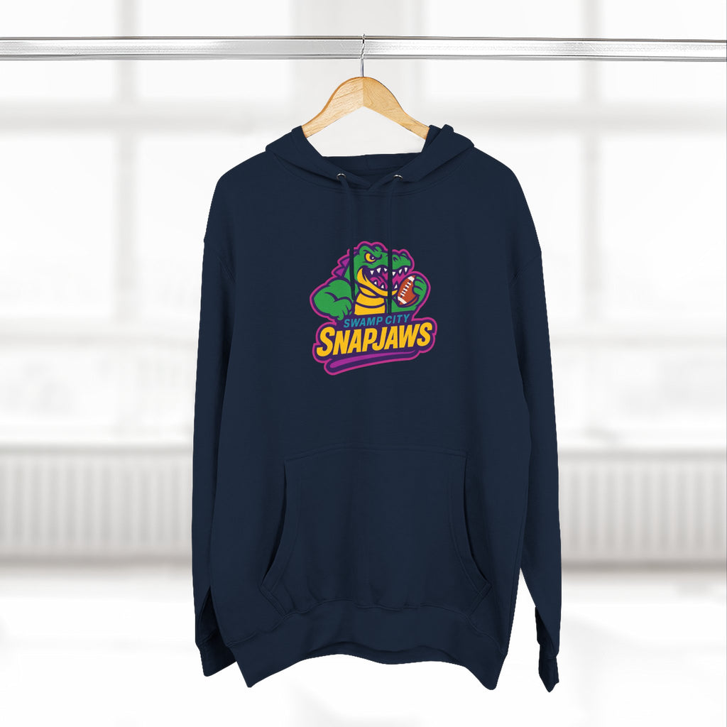 Swamp City Snapjaws Funny Football Hoodie for men