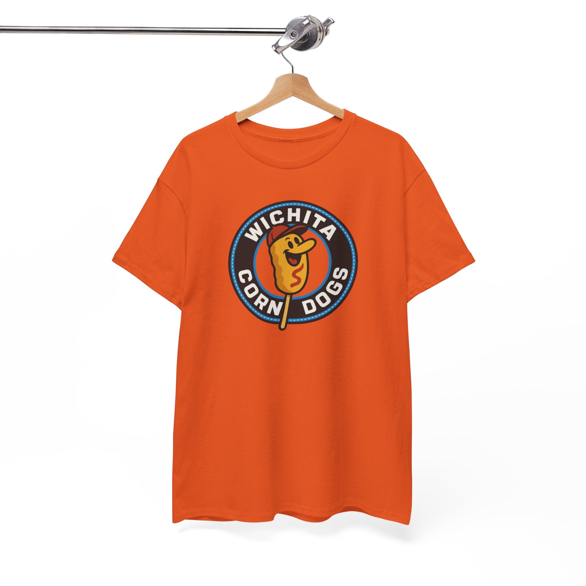 Wichita Corn dogs Logo Center Chest