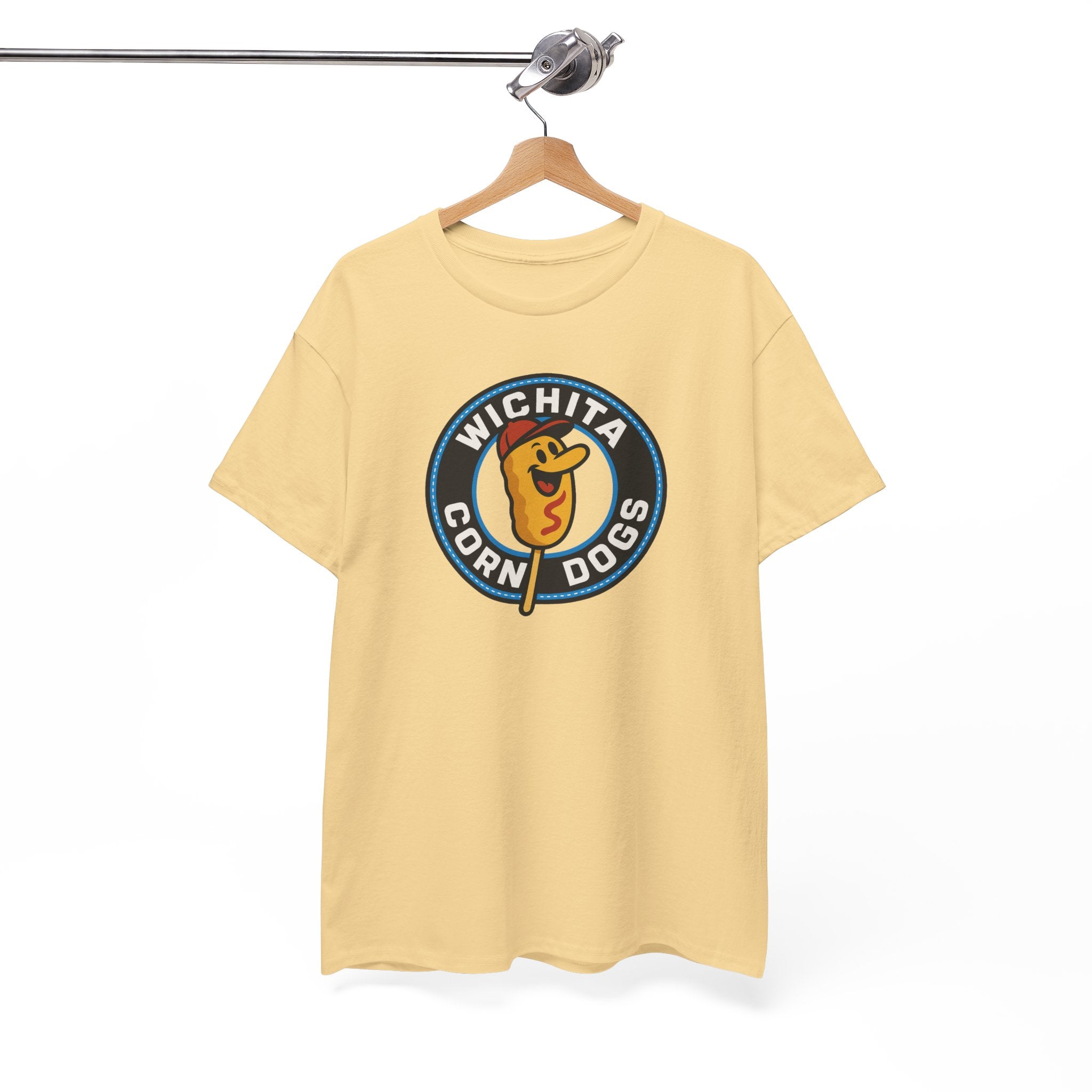 Wichita Corn dogs Logo Center Chest