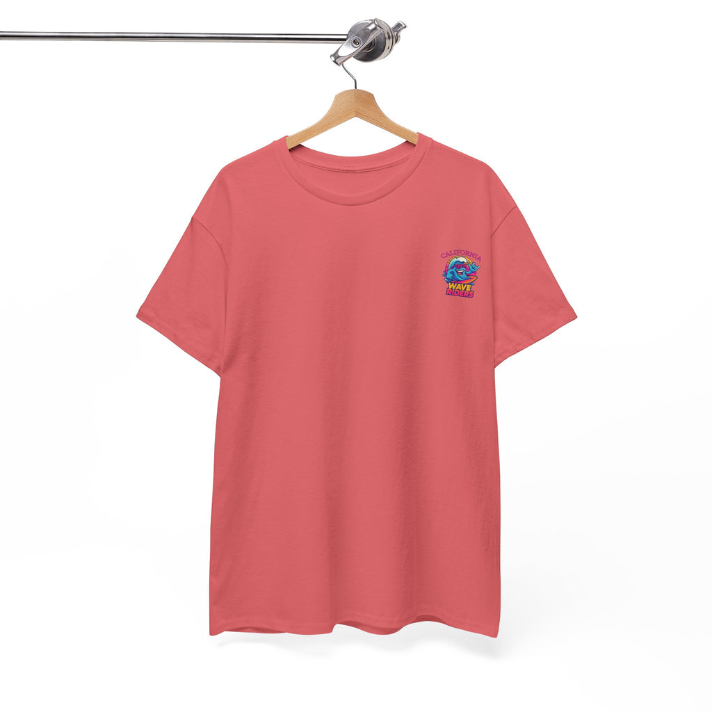 California Wave Riders Funny Baseball t shirt for men