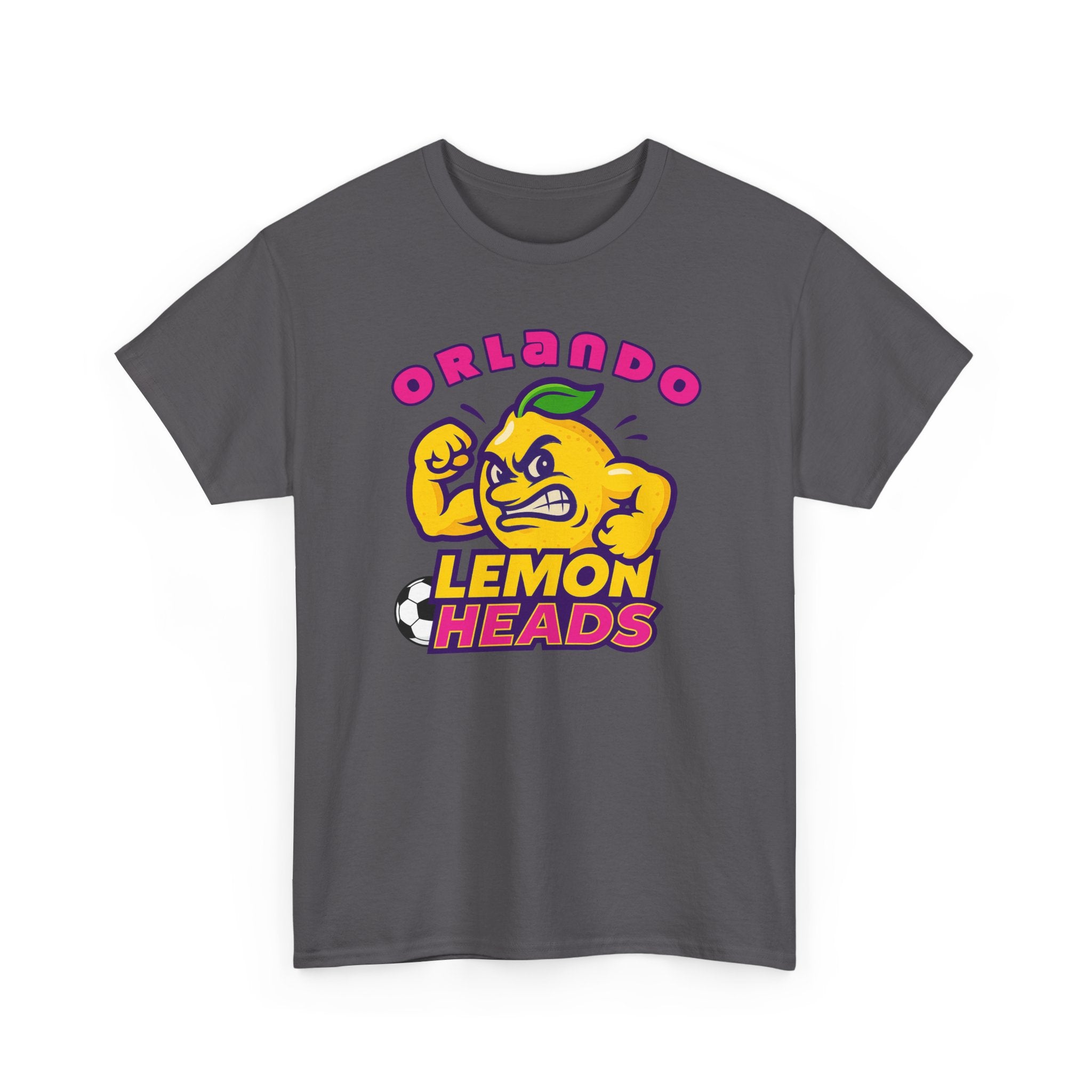 Orlando Lemon Heads Funny Soccer t shirt for men