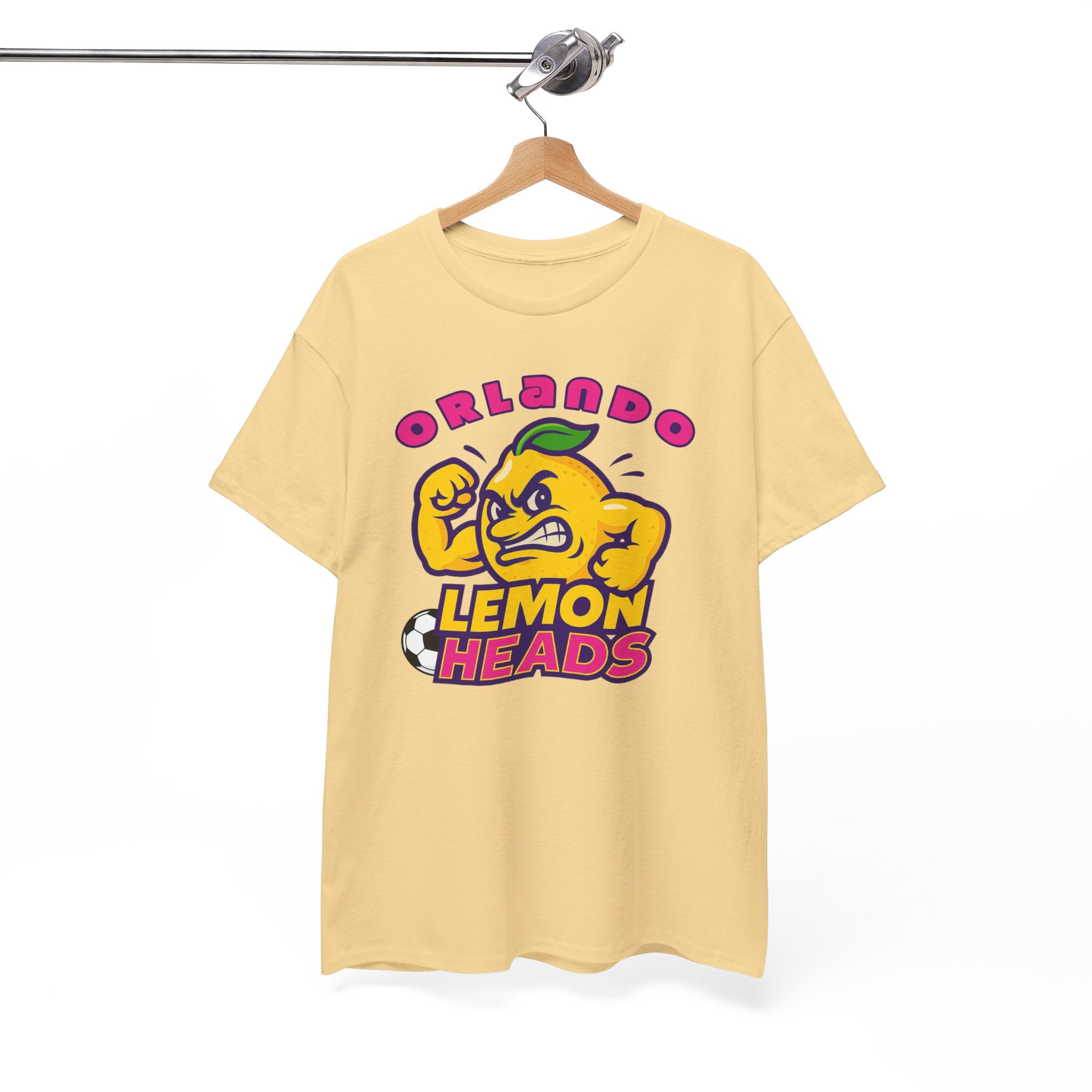 Orlando Lemon Heads Funny Soccer t shirt for men