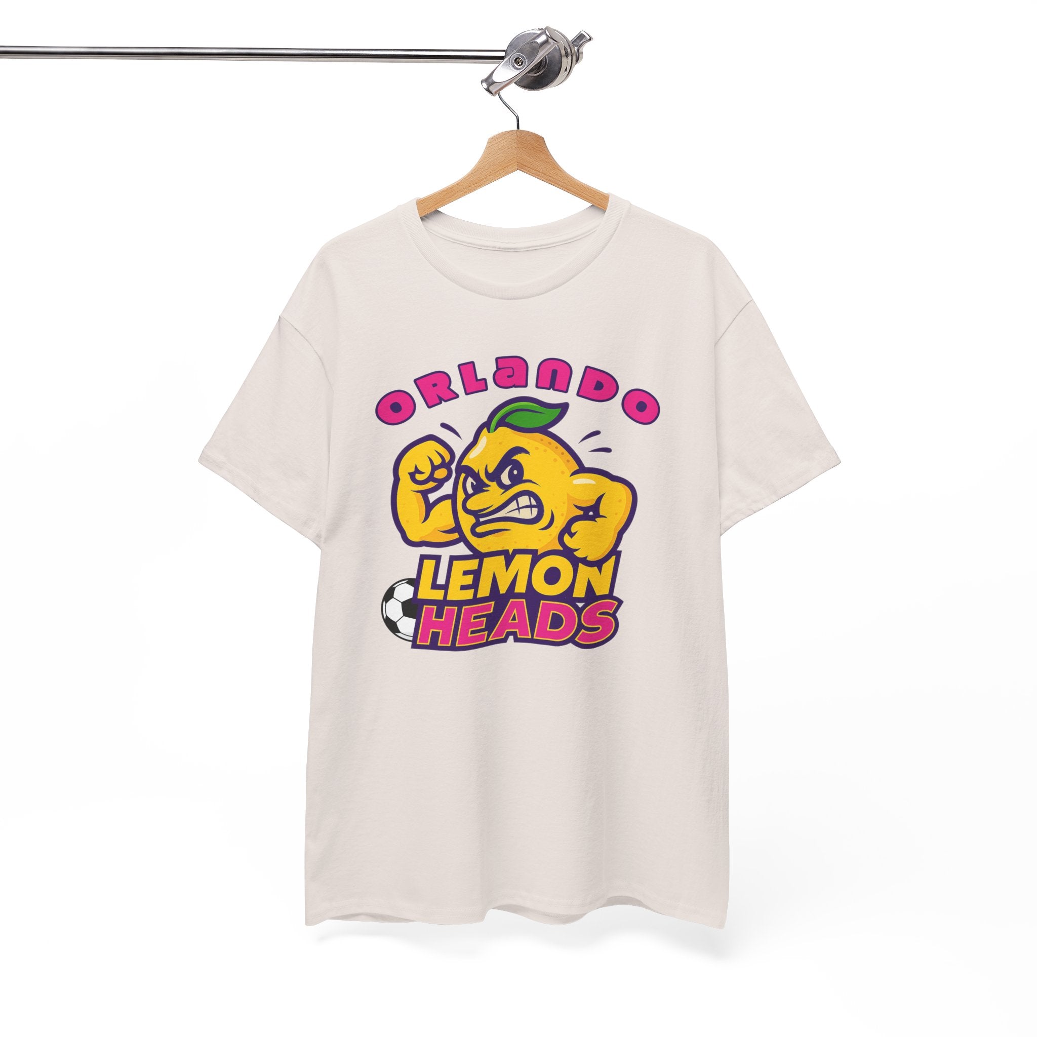 Orlando Lemon Heads Funny Soccer t shirt for men