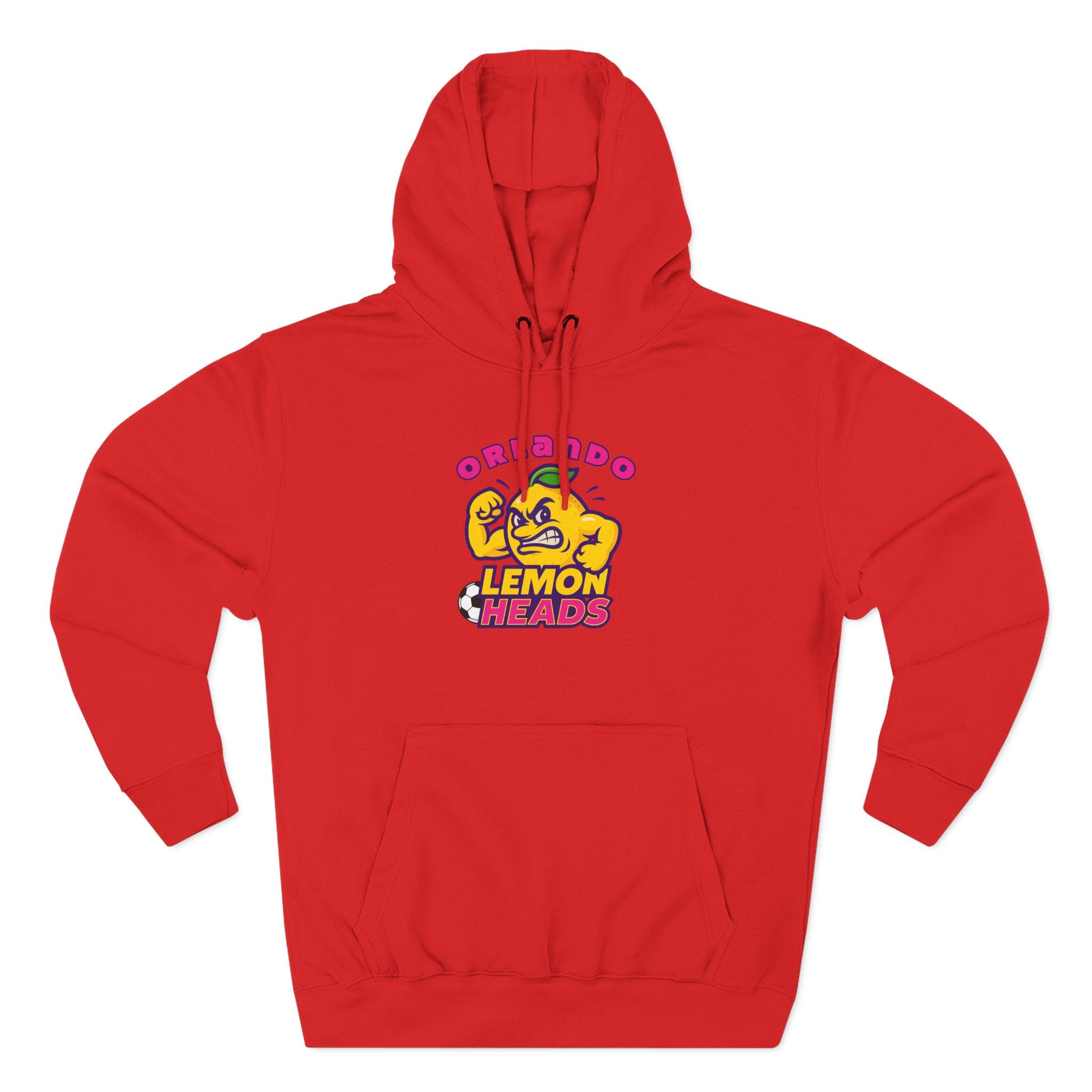 Orlando Lemon Heads Funny Soccer Hoodie for men