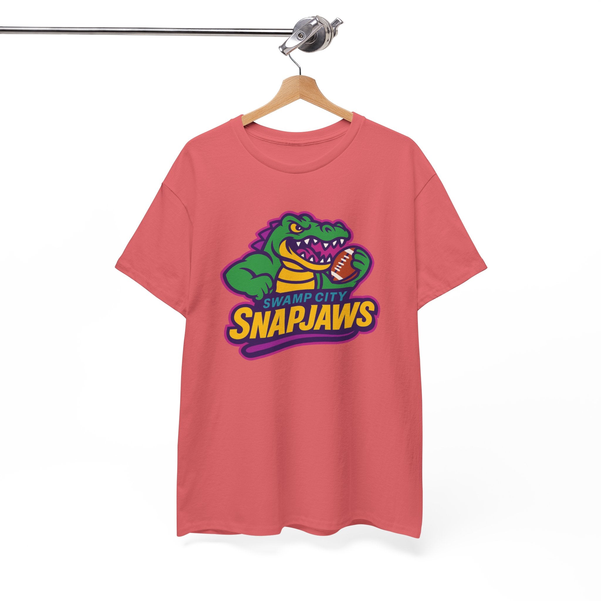Swamp City Snapjaws Funny Football t shirt for men