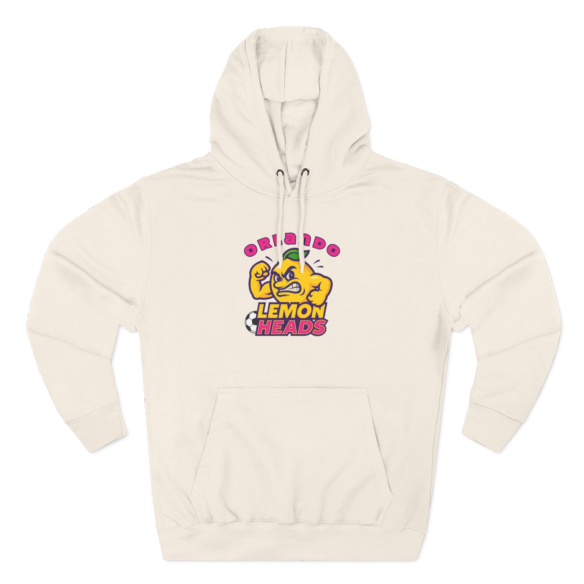 Orlando Lemon Heads Funny Soccer Hoodie for men