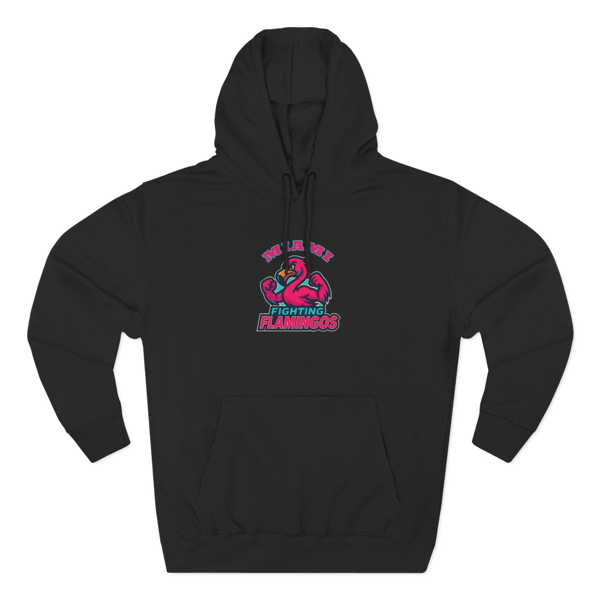Miami Fighting Flamingos Funny Basketball Hoodie for men