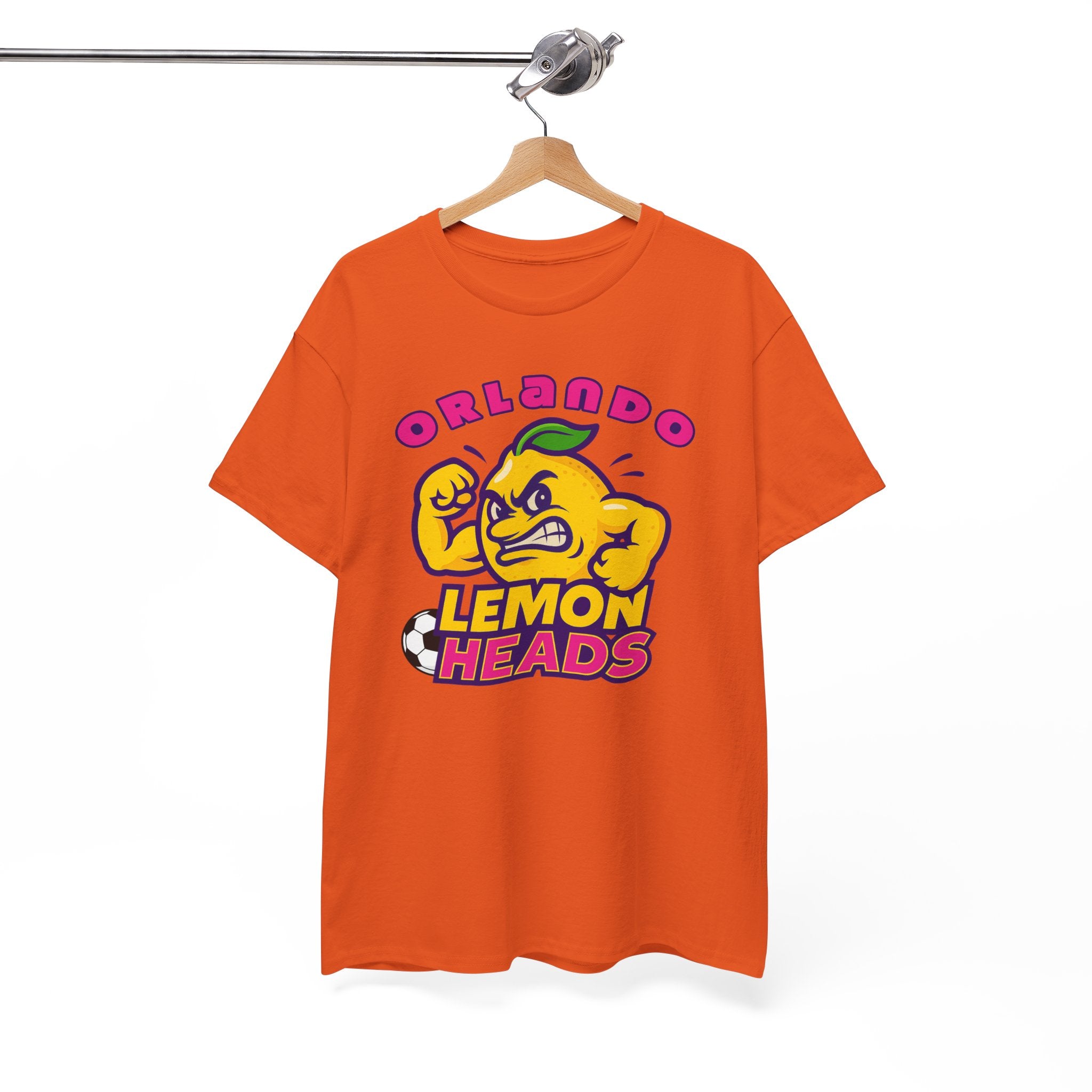 Orlando Lemon Heads Funny Soccer t shirt for men