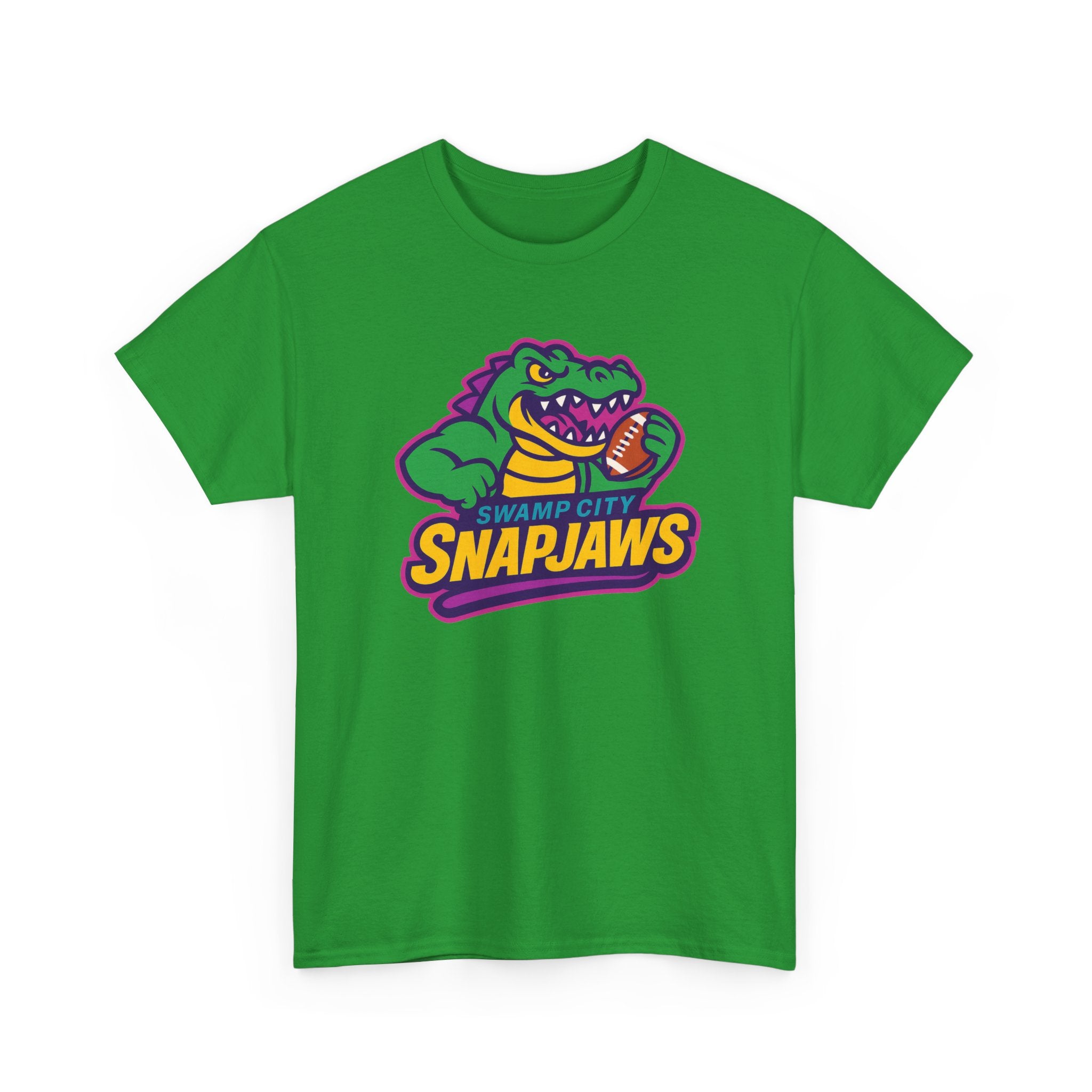 Swamp City Snapjaws Funny Football t shirt for men