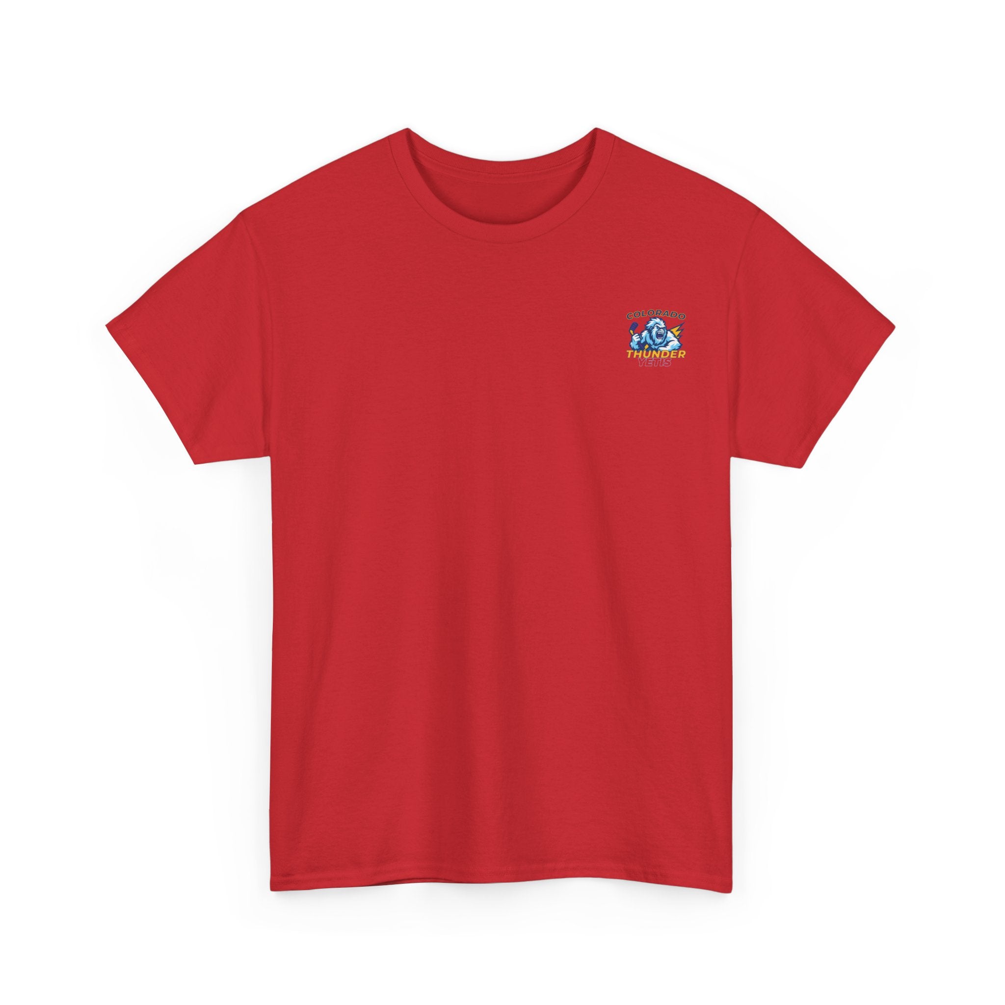 Colorado Thunder yetis Funny Hockey t shirt for men