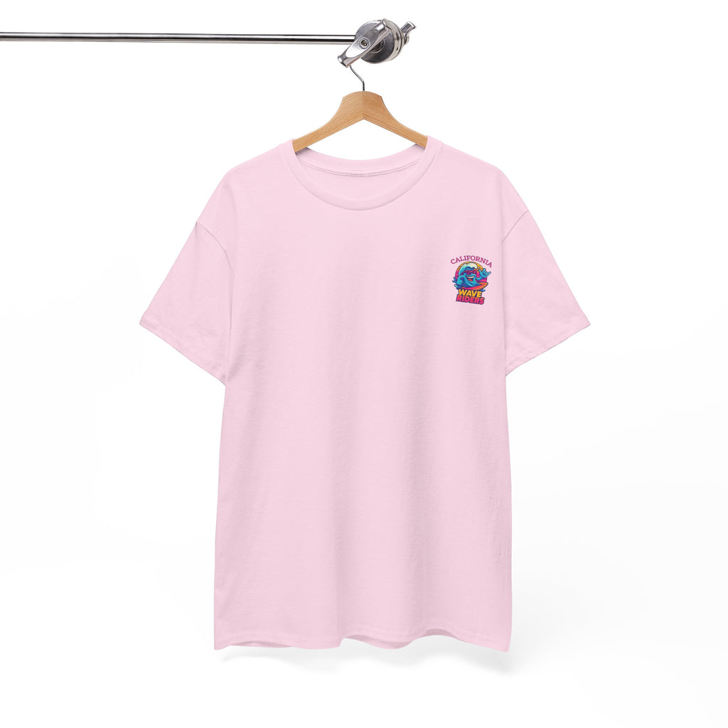 California Wave Riders Funny Baseball t shirt for men
