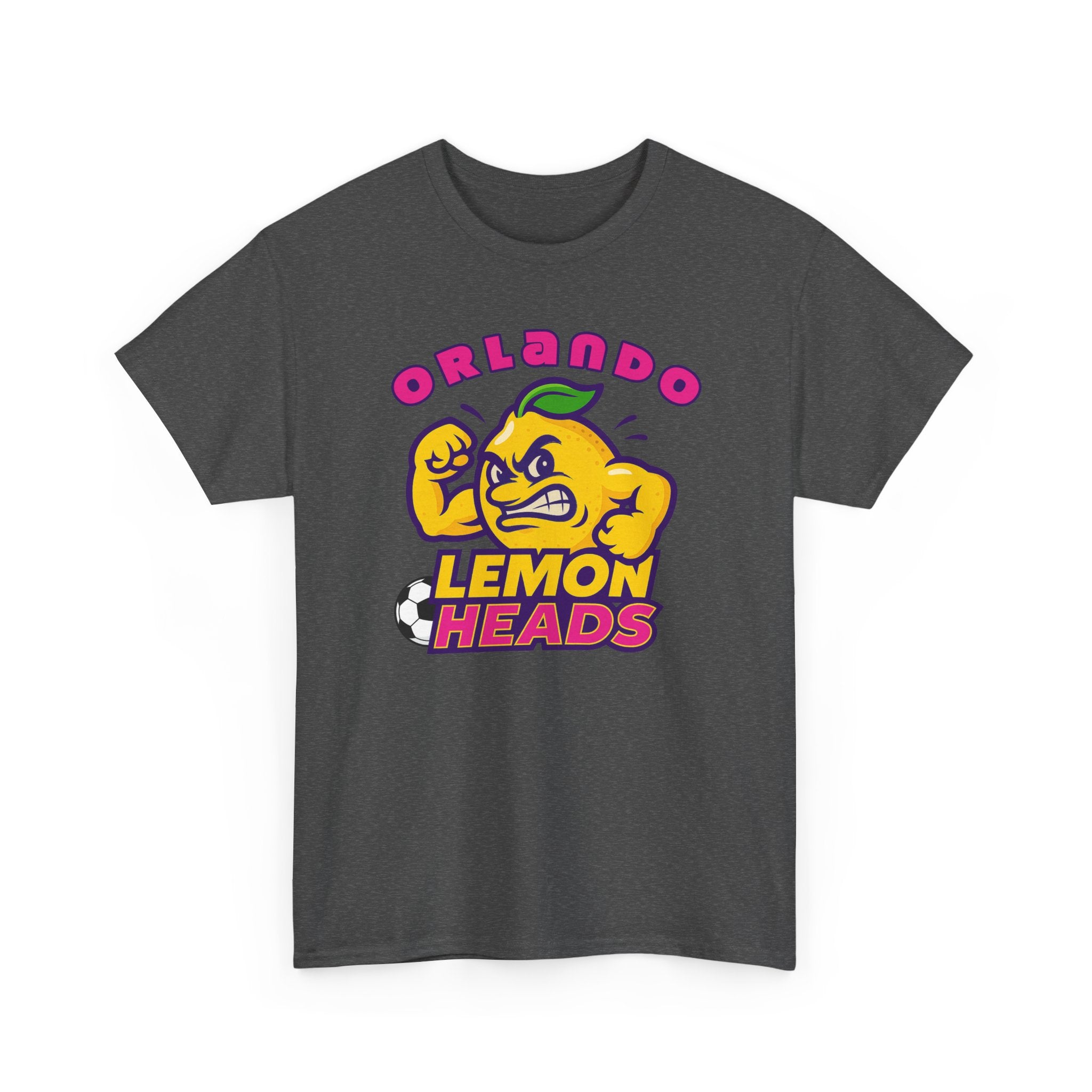 Orlando Lemon Heads Funny Soccer t shirt for men