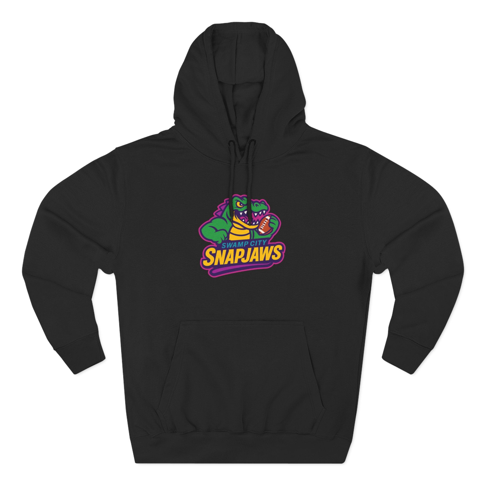 Swamp City Snapjaws Funny Football Hoodie for men