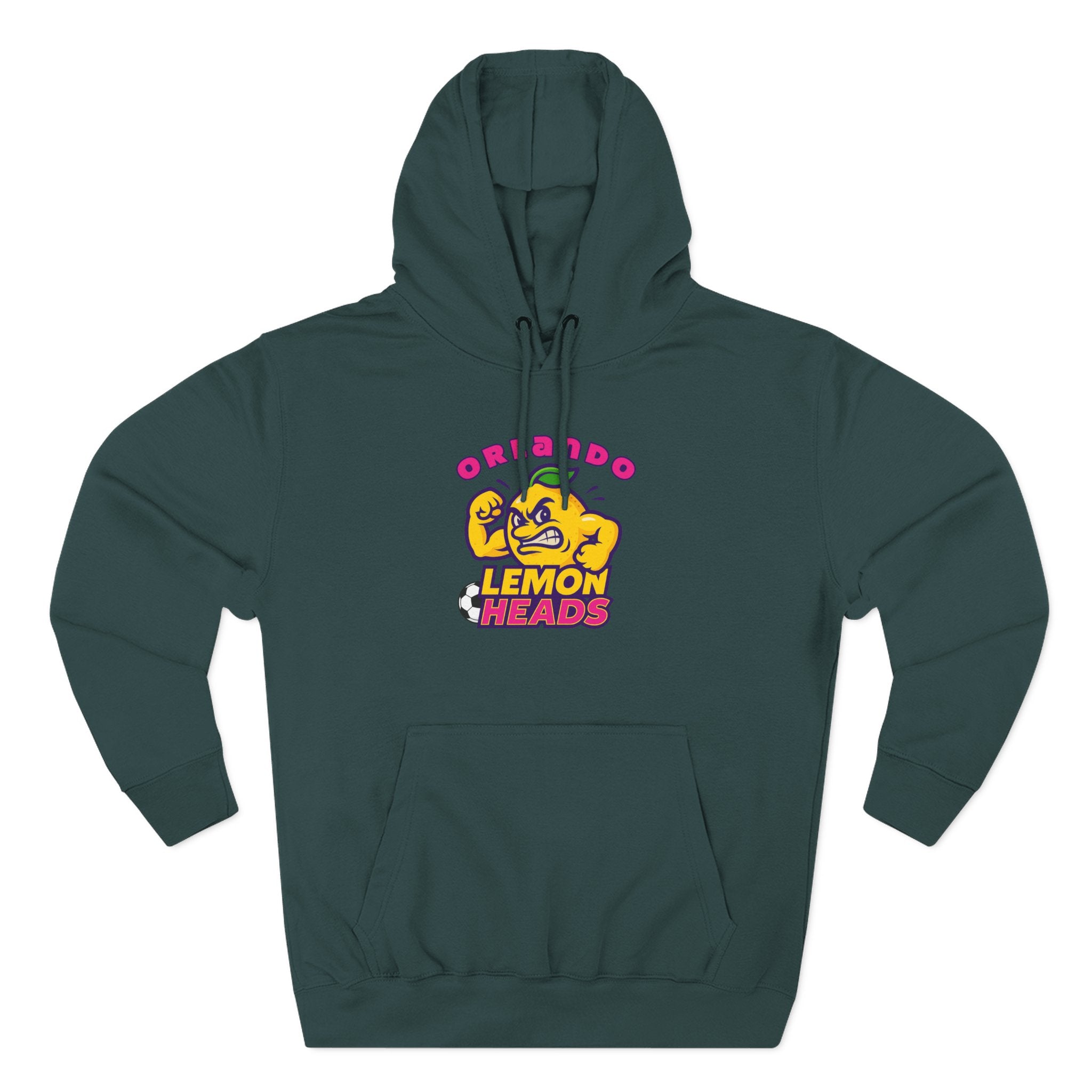 Orlando Lemon Heads Funny Soccer Hoodie for men